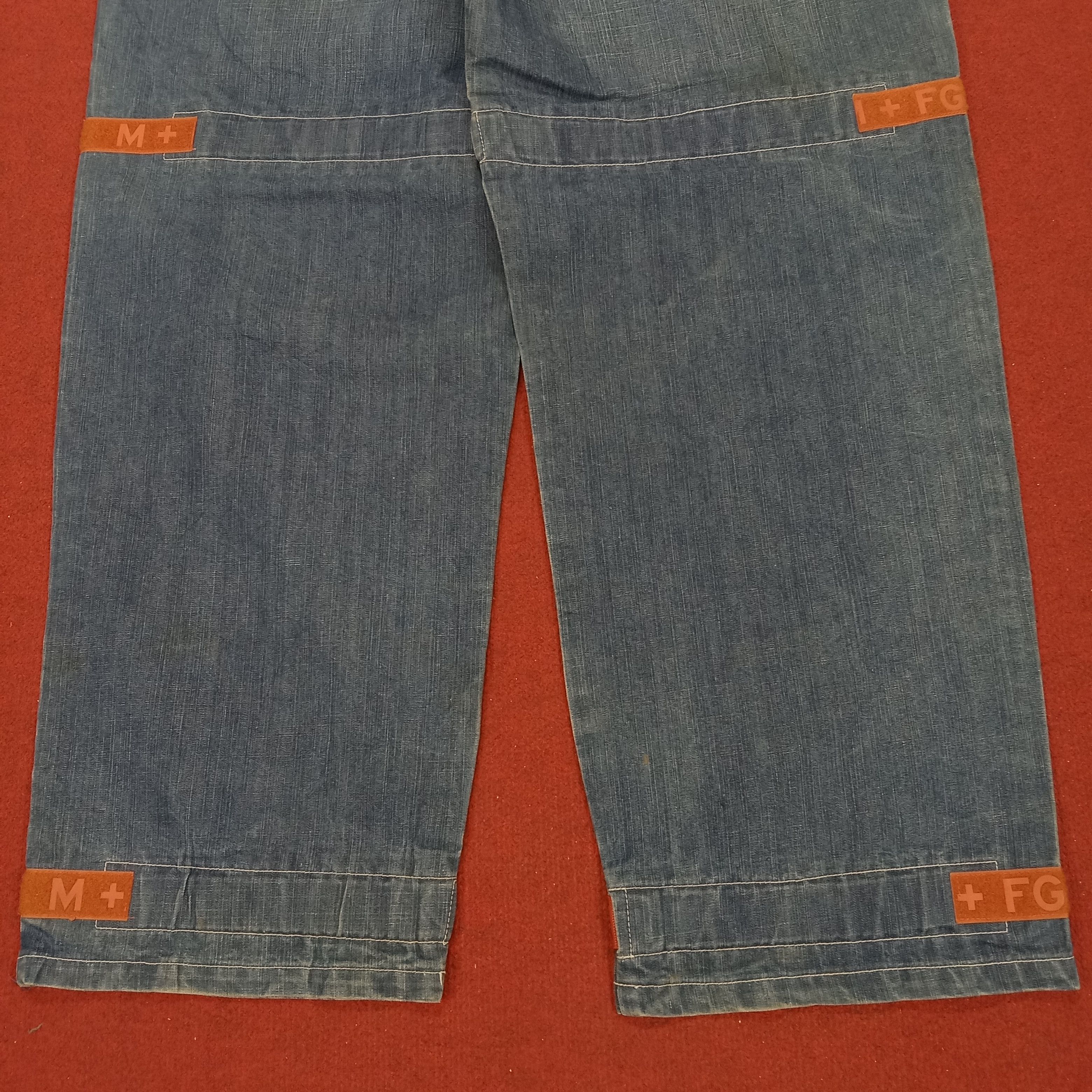 Marithe + Francois Girbaud × Vintage Marithe Francois Girbaud Rare Design Style Jeans Size US 39 - 6 Thumbnail