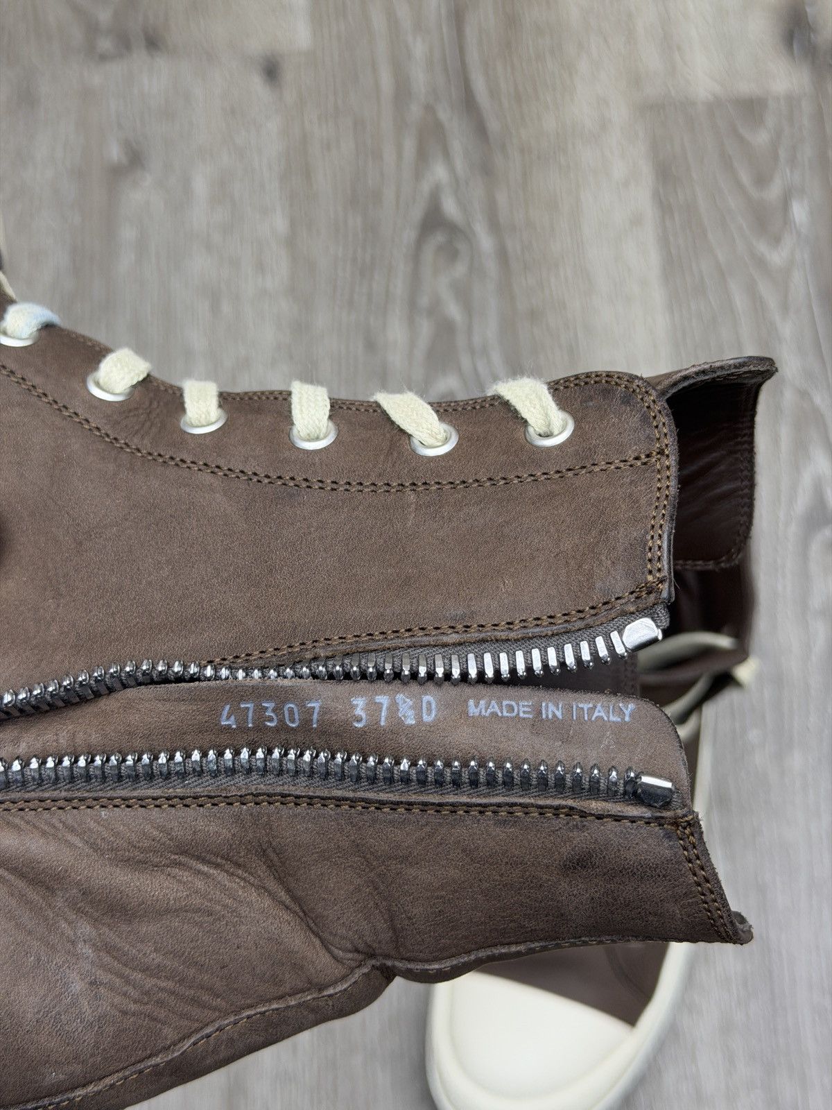 Rick Owens Rick Owens Porterville Sneaker 'Dark Dust' Size US 6 / IT 36 - 8 Thumbnail