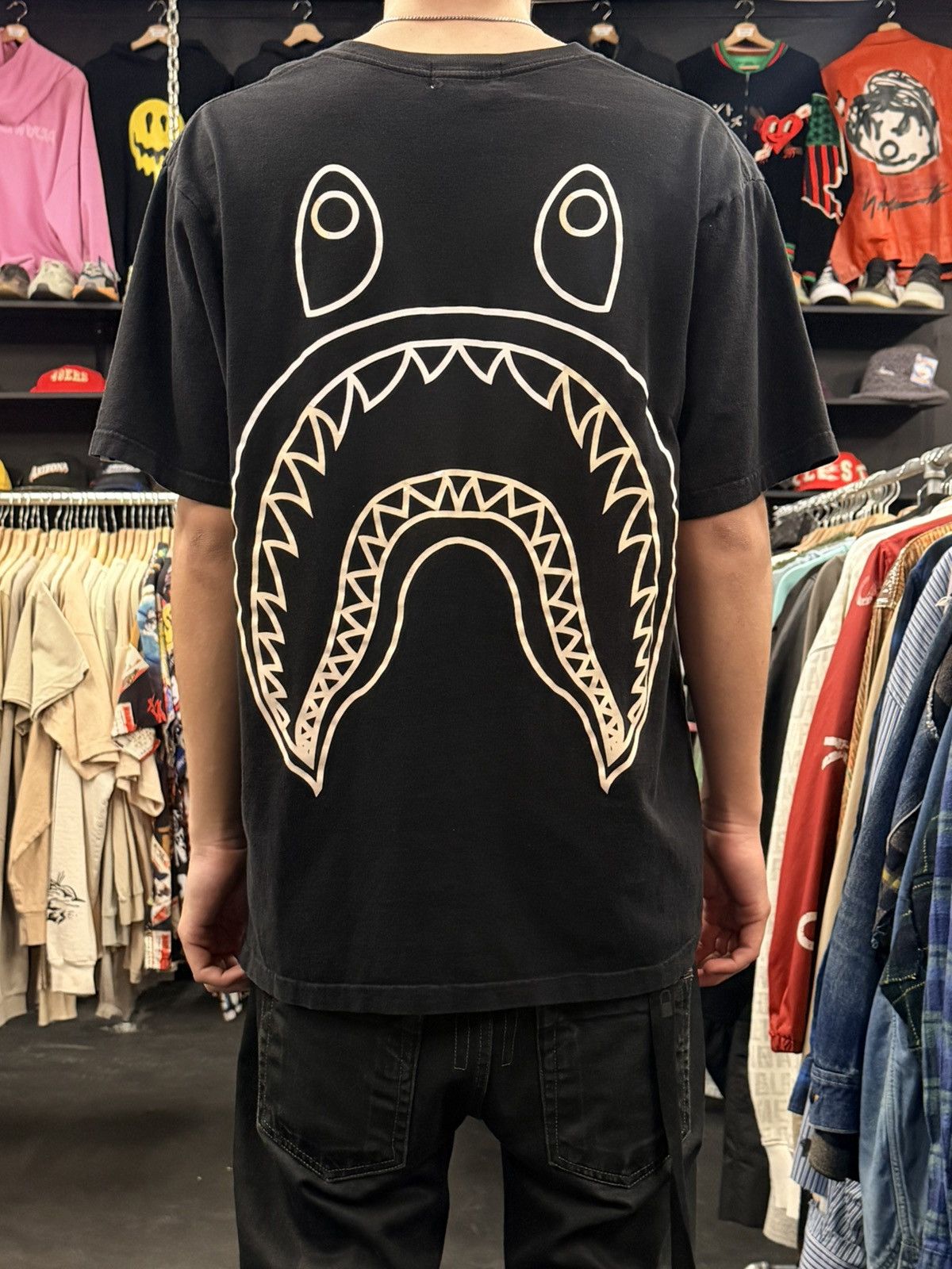 Bape Bape Logo Tee Size US XL / EU 56 / 4 - 2 Thumbnail