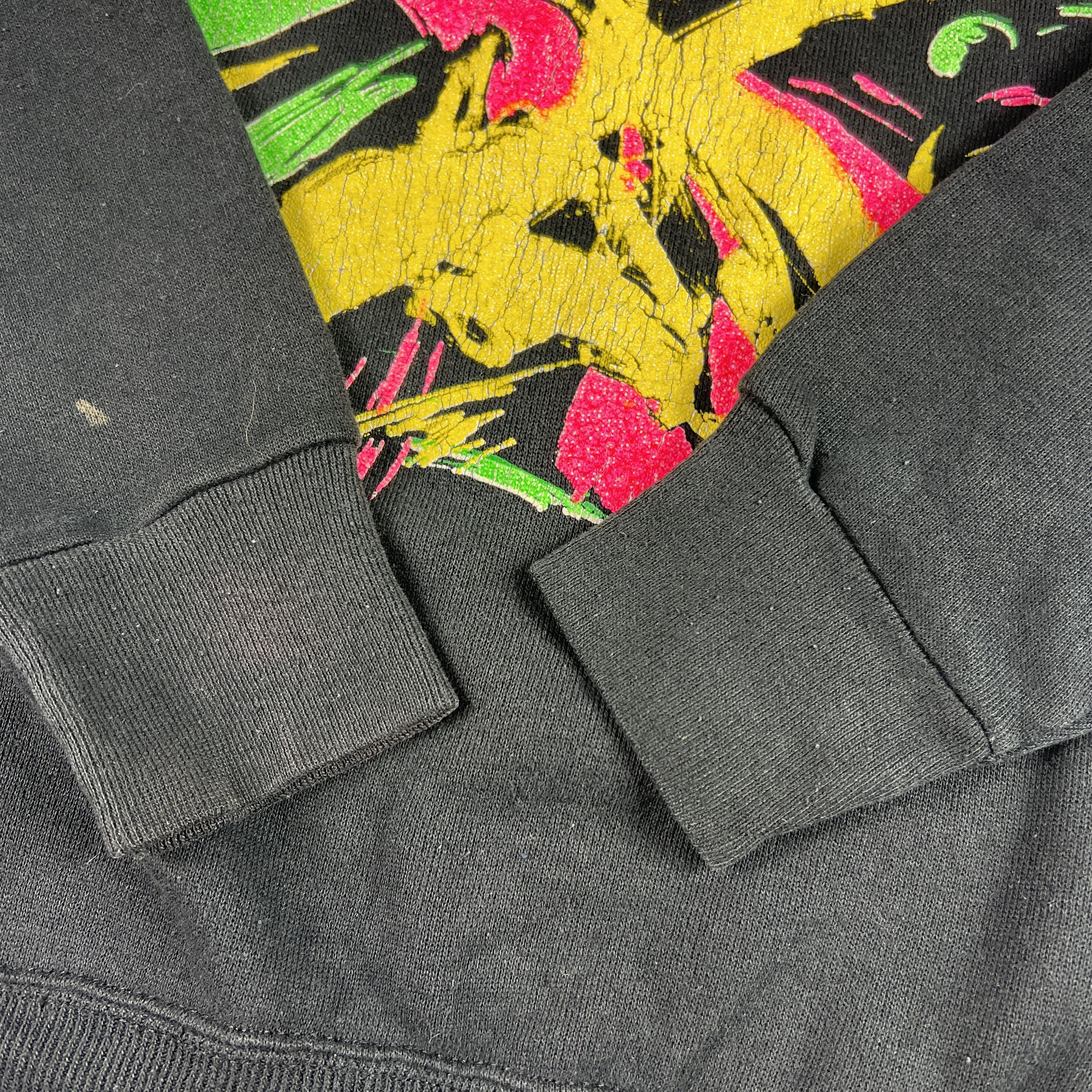 Tultex VTG 90s Chicago Sweatshirt Faded Colorful Graphic Crewneck Size US M / EU 48-50 / 2 - 5 Thumbnail