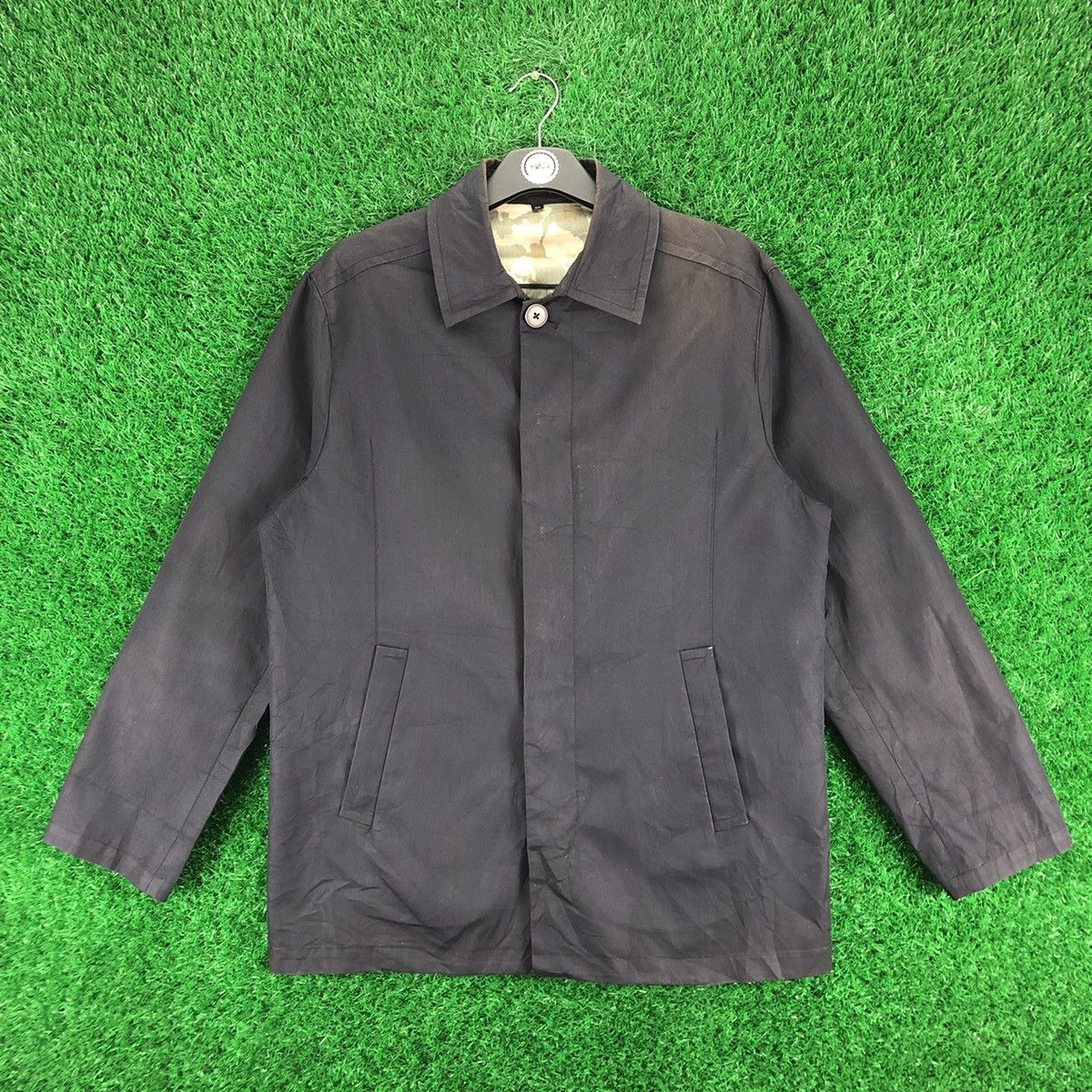 Theory Vintage 90's Coat Jacket Button up by Theory Size US L / EU 52-54 / 3 - 1 Thumbnail