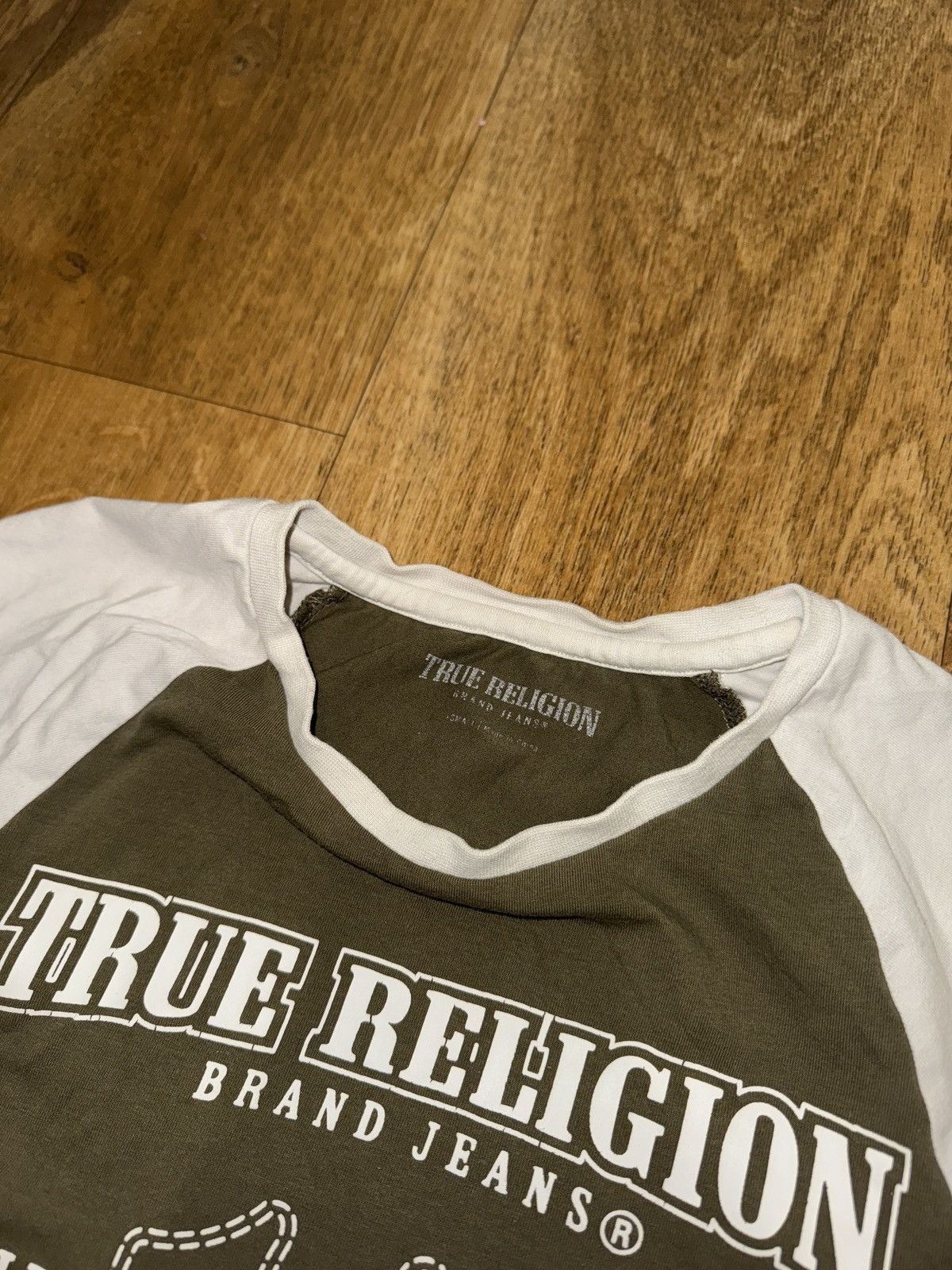 True Religion VINTAGE TRUE RELIGION CROPPED TEE Size S / US 4 / IT 40 - 3 Thumbnail