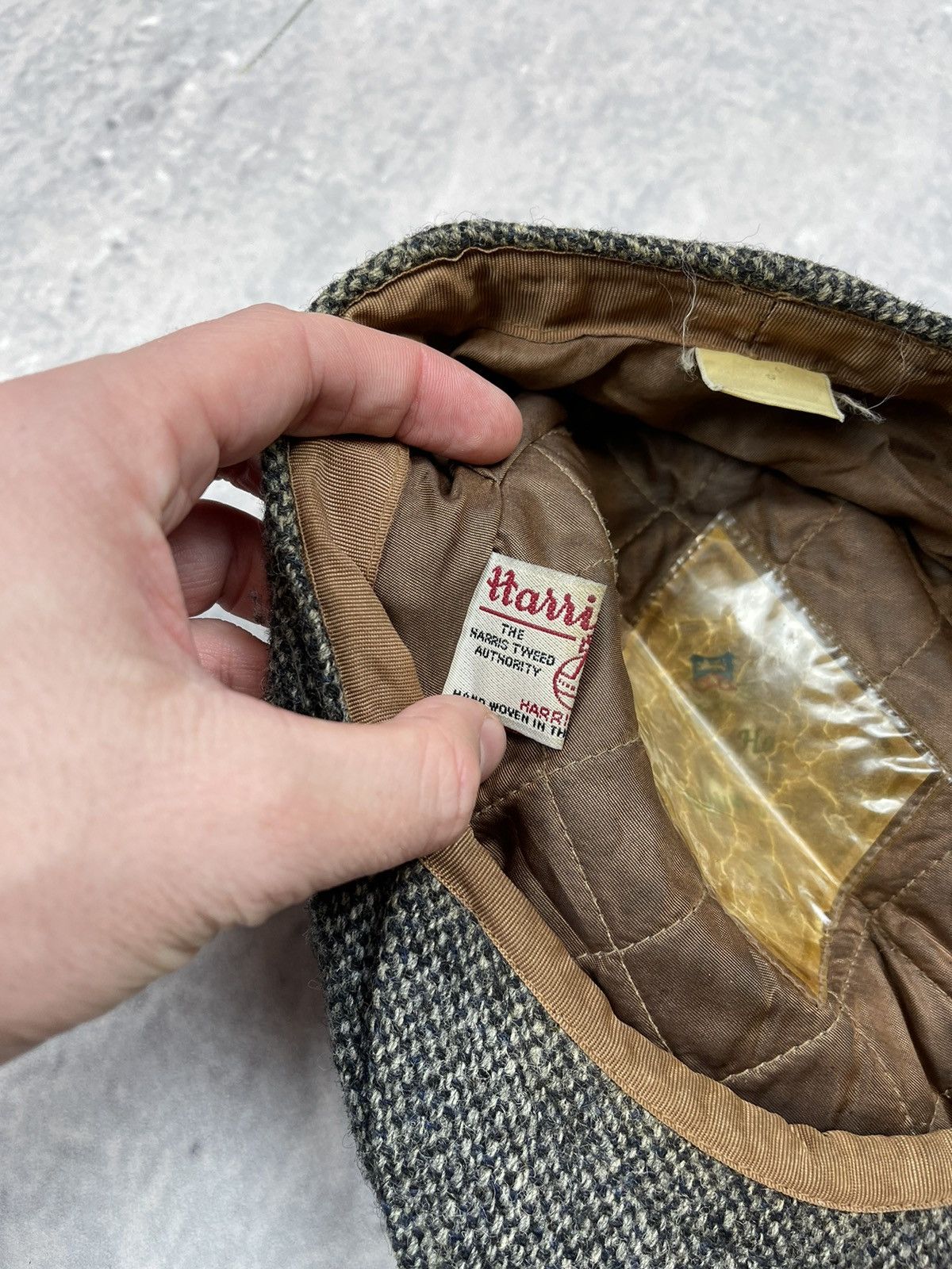 Harris Tweed × Vintage Harris Tweed flat hat classic Size ONE SIZE - 5 Thumbnail