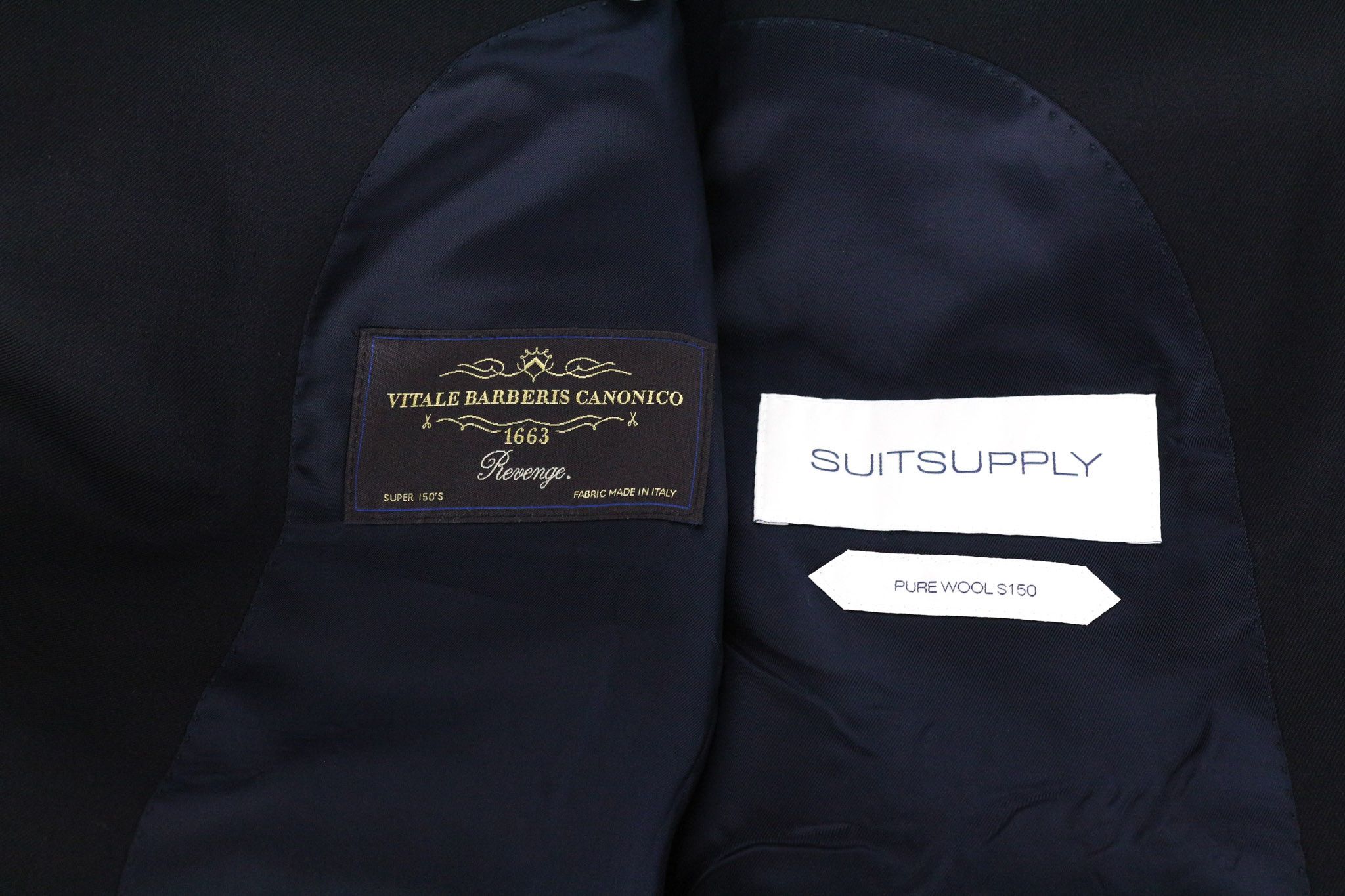 Suitsupply SIENNA UK38L Black Wool Super 150s Blazer 73316 Size 38L - 5 Thumbnail