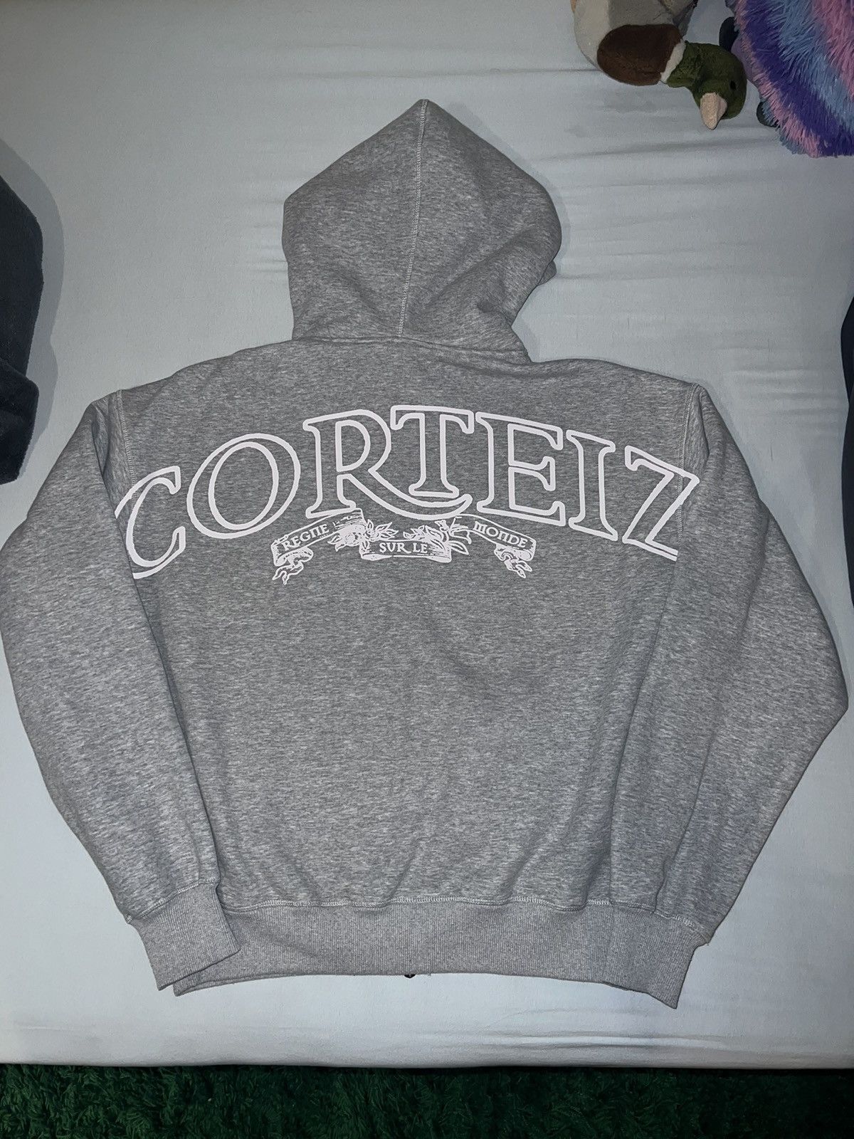 Corteiz Corteiz Superior Royale Zip Hoodie Grey | Grailed