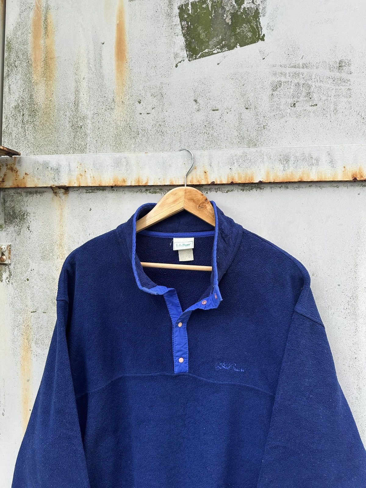 L.L. Bean 👹Vintage LL.Bean Pullover Fleece Jacket Size US M / EU 48-50 / 2 - 4 Thumbnail