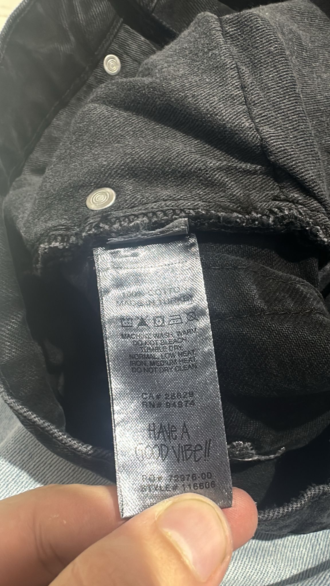 Stussy × Vintage Stüssy Big Ol Jean Size 28 Black Size US 28 / EU 44 - 10 Thumbnail