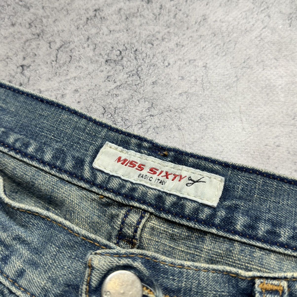 Miss Sixty Miss Sixty Vintage Flared Jeans Size 27" / US 4 / IT 40 - 9 Thumbnail
