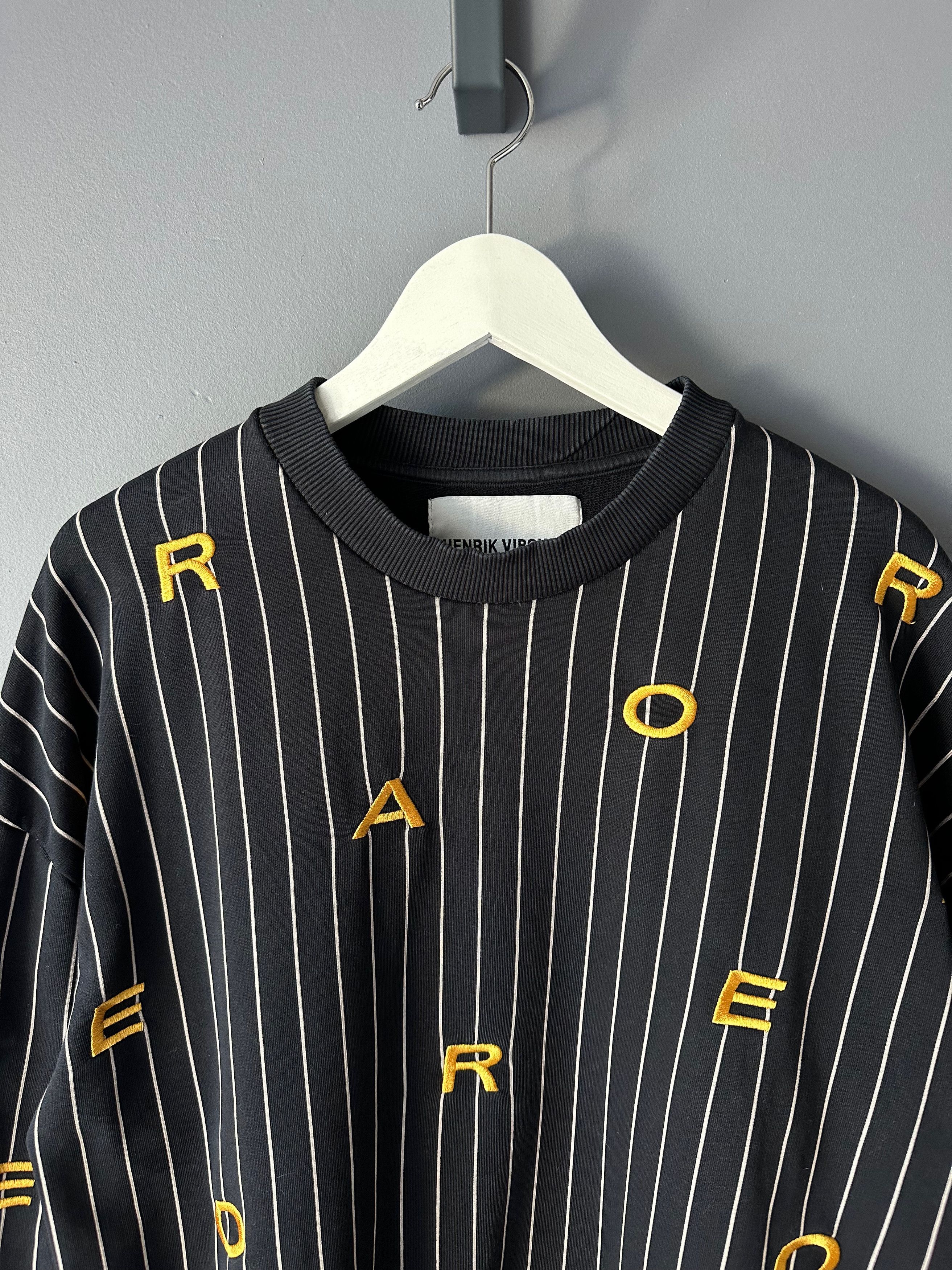 Henrik Vibskov Henrik Vibskov Crew Neck Sweatshirt Black Cotton Size US S / EU 44-46 / 1 - 2 Thumbnail