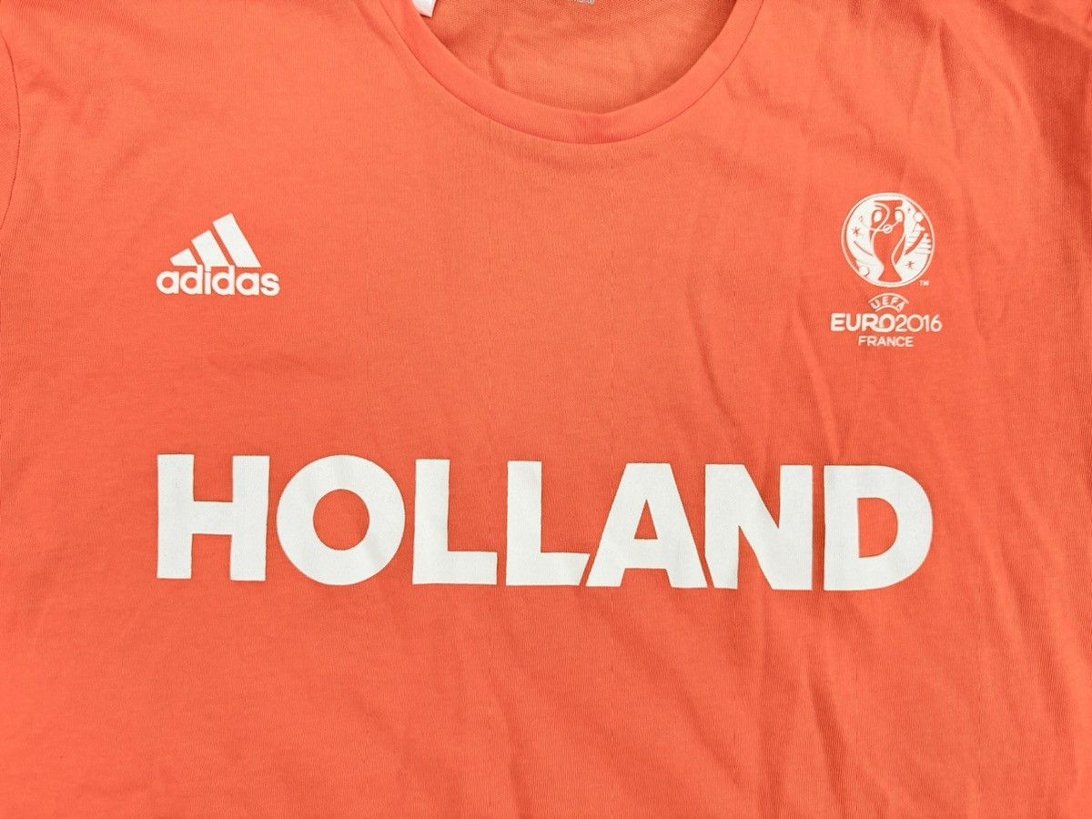 Adidas × UEFA Adidas Euro 2016 Holland Jersey T-Shirt Size US XL / EU 56 / 4 - 3 Thumbnail