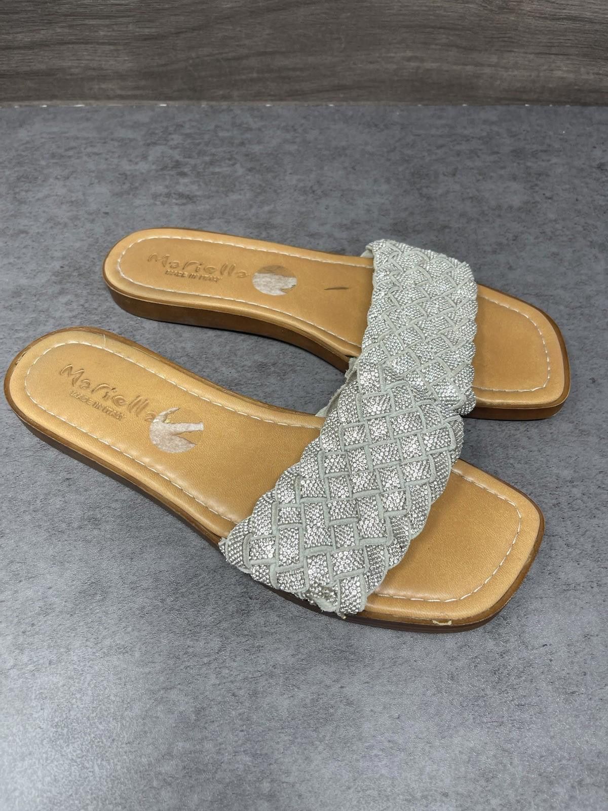 Other Mariella Sandals Womens Size 8 Made In Italy Rhinestone Size US 8 / IT 38 - 3 Thumbnail