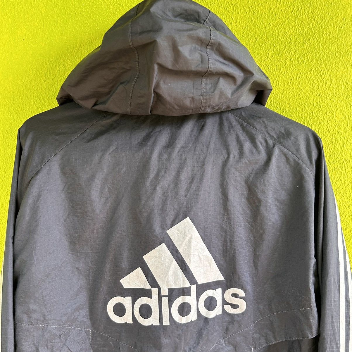 Vintage Vintage Liverpool Adidas Distressed Jacket Hoodie Size US L / EU 52-54 / 3 - 8 Thumbnail