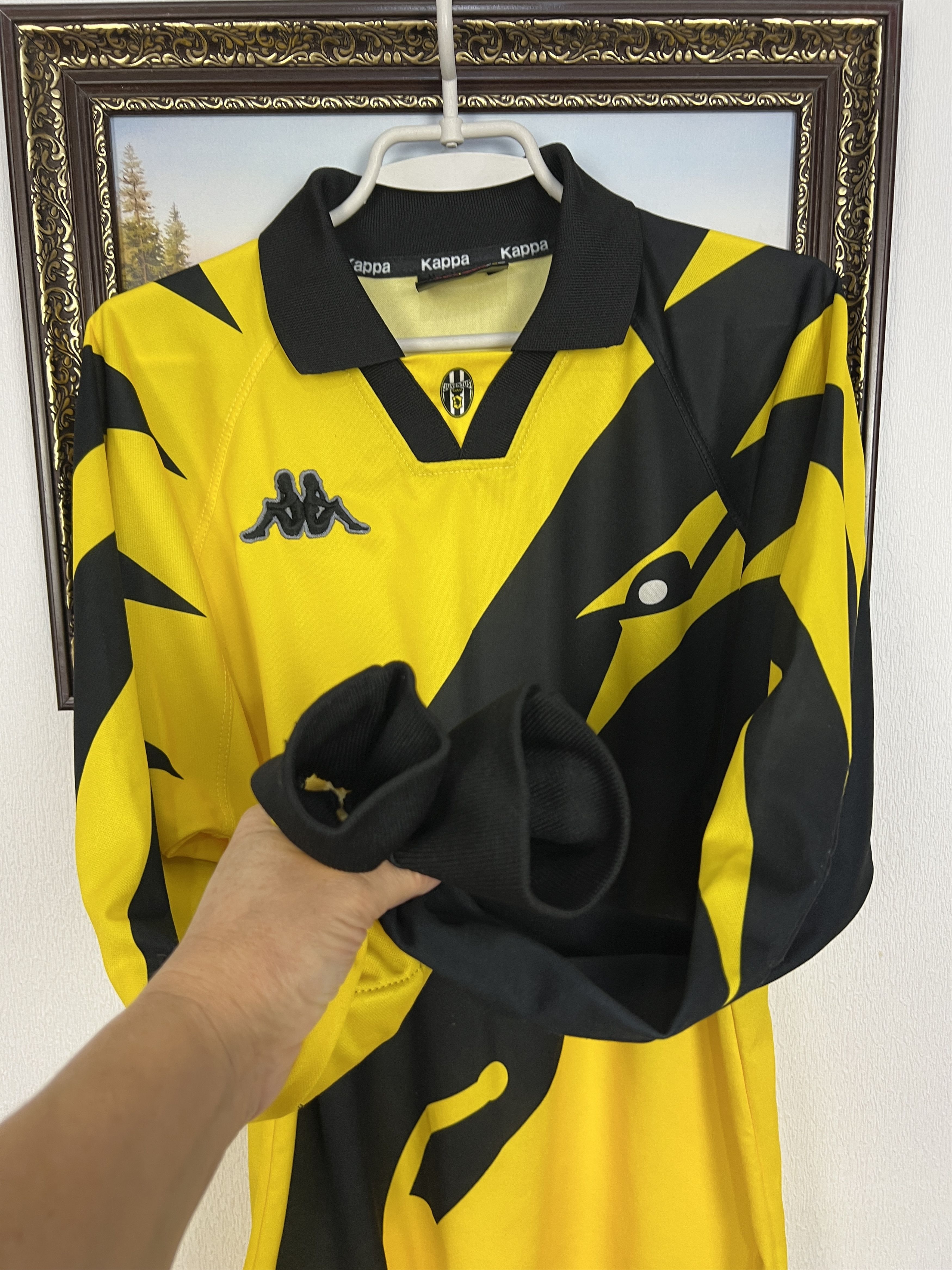 Kappa Juventus Goalkeeper football shirt Soccer Maglia Jersey Size US L / EU 52-54 / 3 - 9 Thumbnail