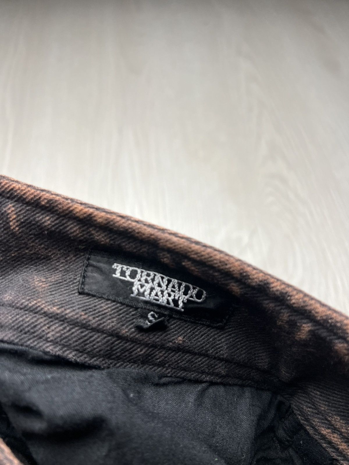 If Six Was Nine Tornado Mart Mudmax Flared Denim Vkei Lgb Kmrii style Size US 29 - 6 Thumbnail