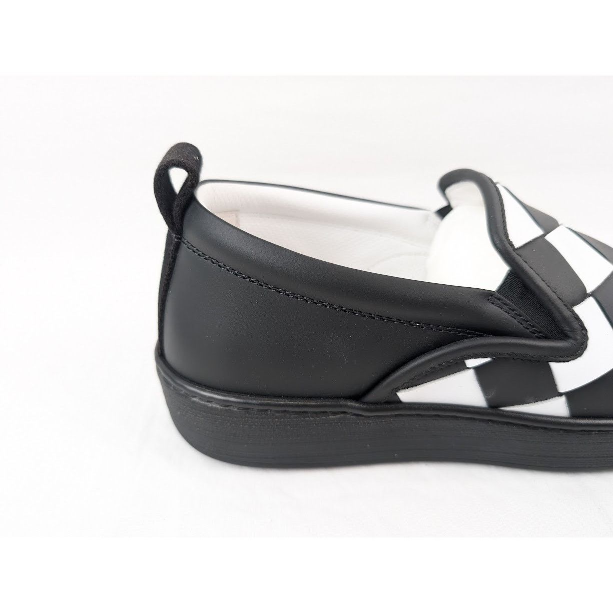 Bottega Veneta o1rshd1 Bolt Calf Intrecciato Sneakers in Nero / Optic White Size US 7.5 / EU 40-41 - 4 Thumbnail