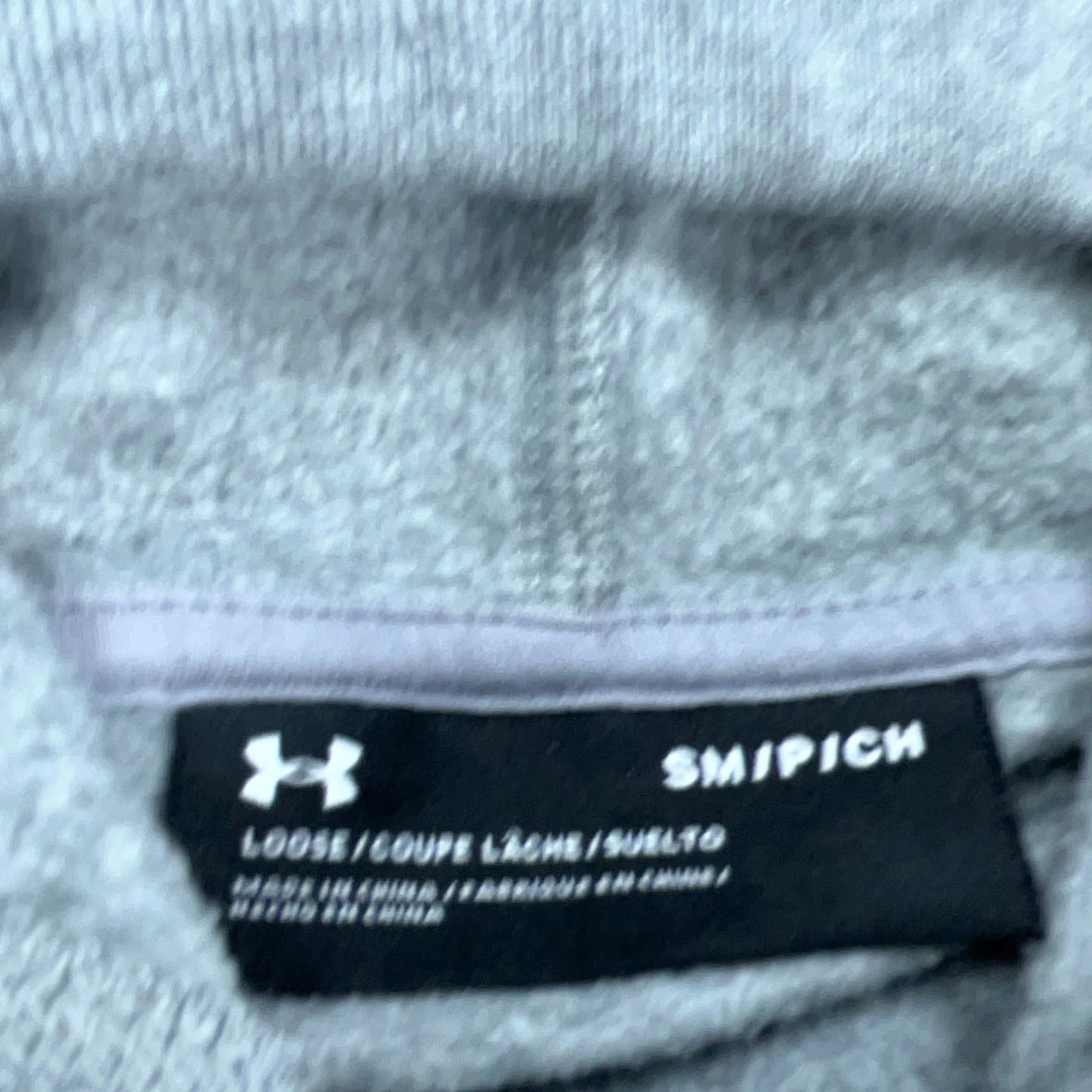 Under Armour Under Armour Hoodie Women S Gray Logo Pullover Sweatshirt Regular Size Small Size S / US 4 / IT 40 - 4 Thumbnail