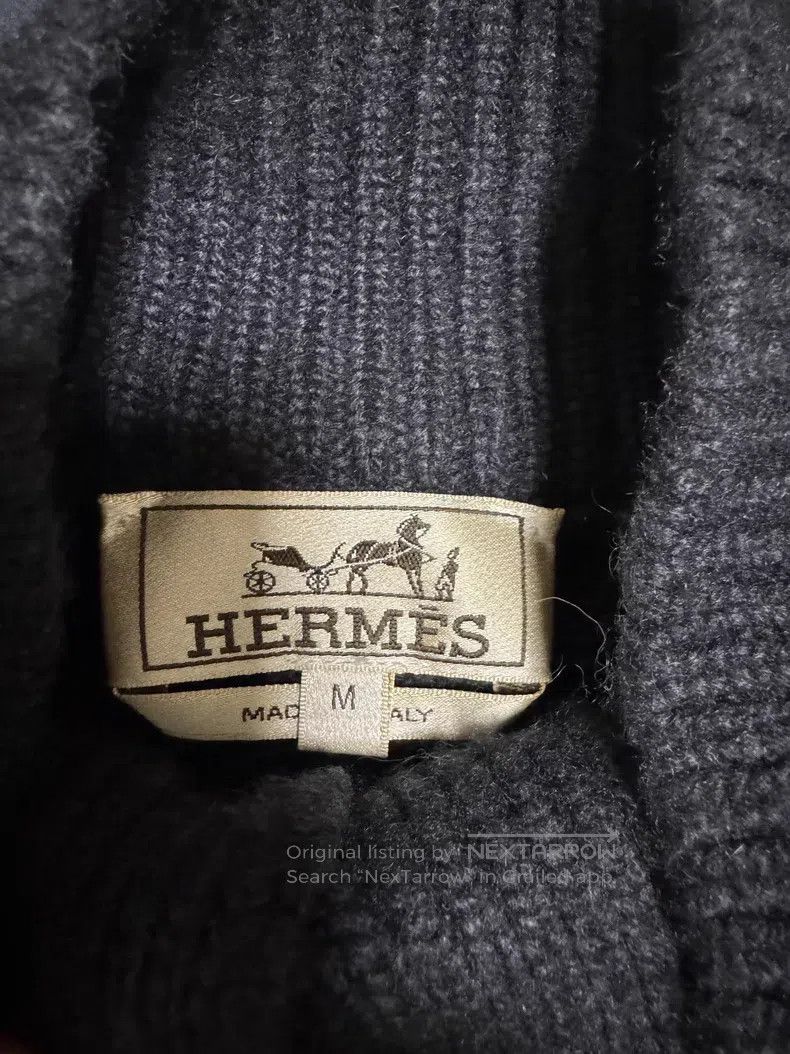 Hermes Hermes Goat cashmere patchwork leather coat, 100% goat cas Size US M / EU 48-50 / 2 - 7 Thumbnail