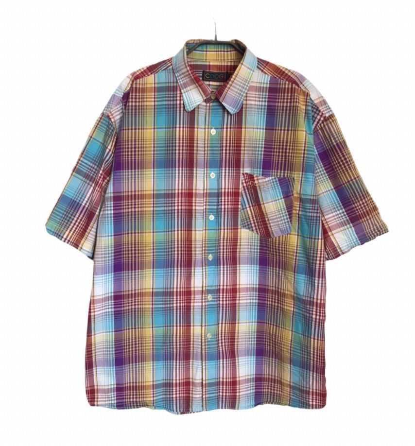 Coogi Coogi Short sleeve Shirt Big Logo Multicolor Size US XL / EU 56 / 4 - 1 Thumbnail