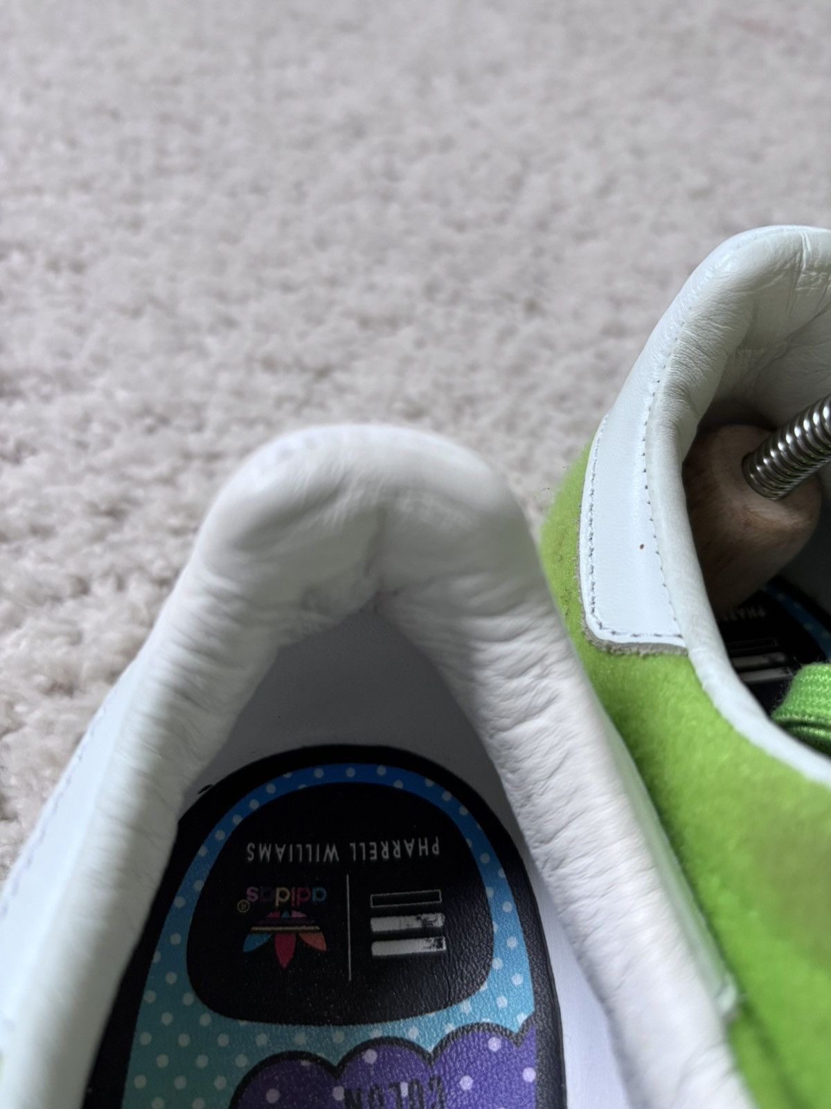 Adidas × Pharrell Adidas x Pharrell Williams Stan Smith “Tennis Ball” – 2014 Size US 7 / EU 40 - 8 Thumbnail