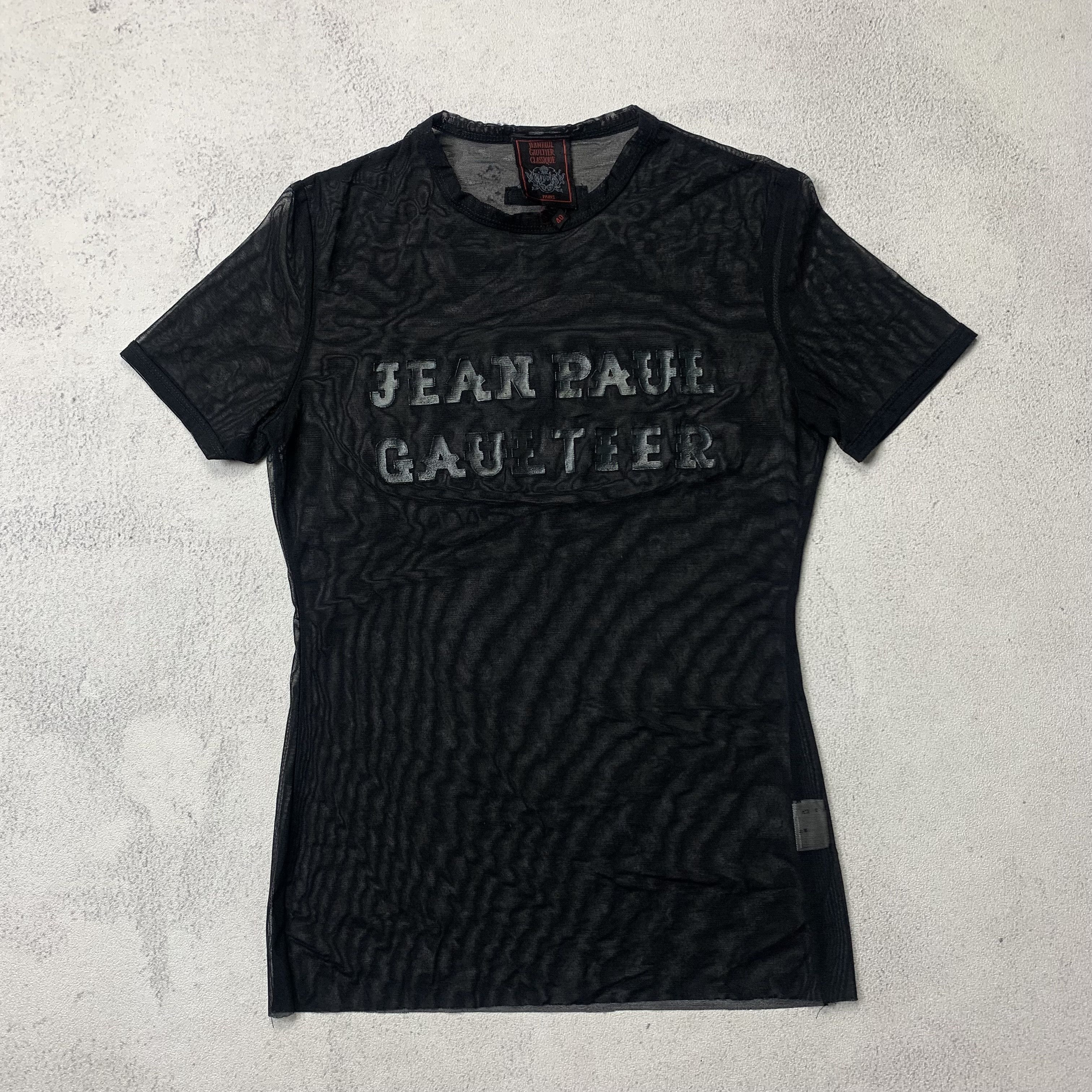 Jean Paul Gaultier JPG Mesh Shirt Top