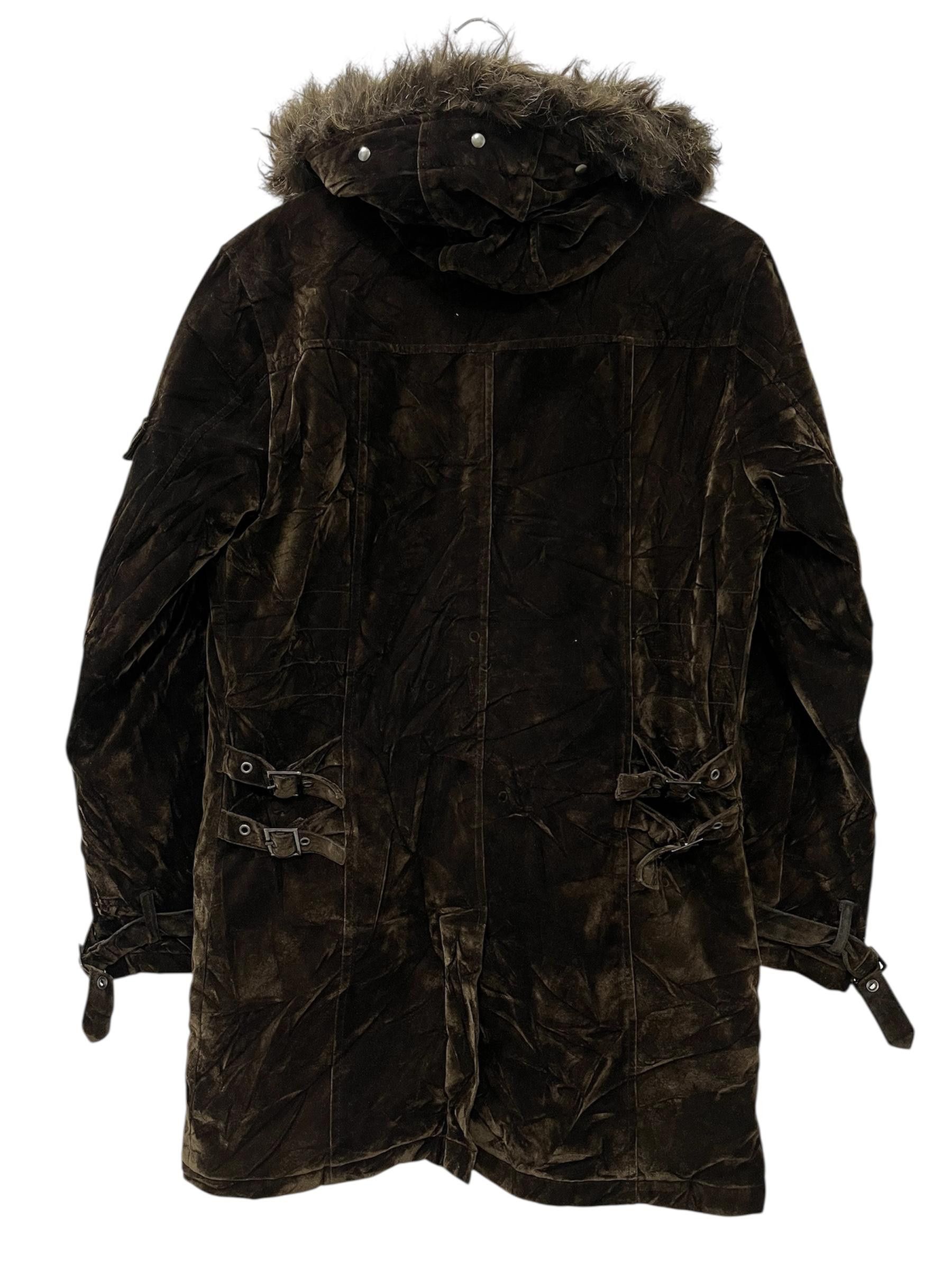 In The Attic In The Attic Velvet Fur Parka Jacket Punk Style Size US M / EU 48-50 / 2 - 8 Thumbnail