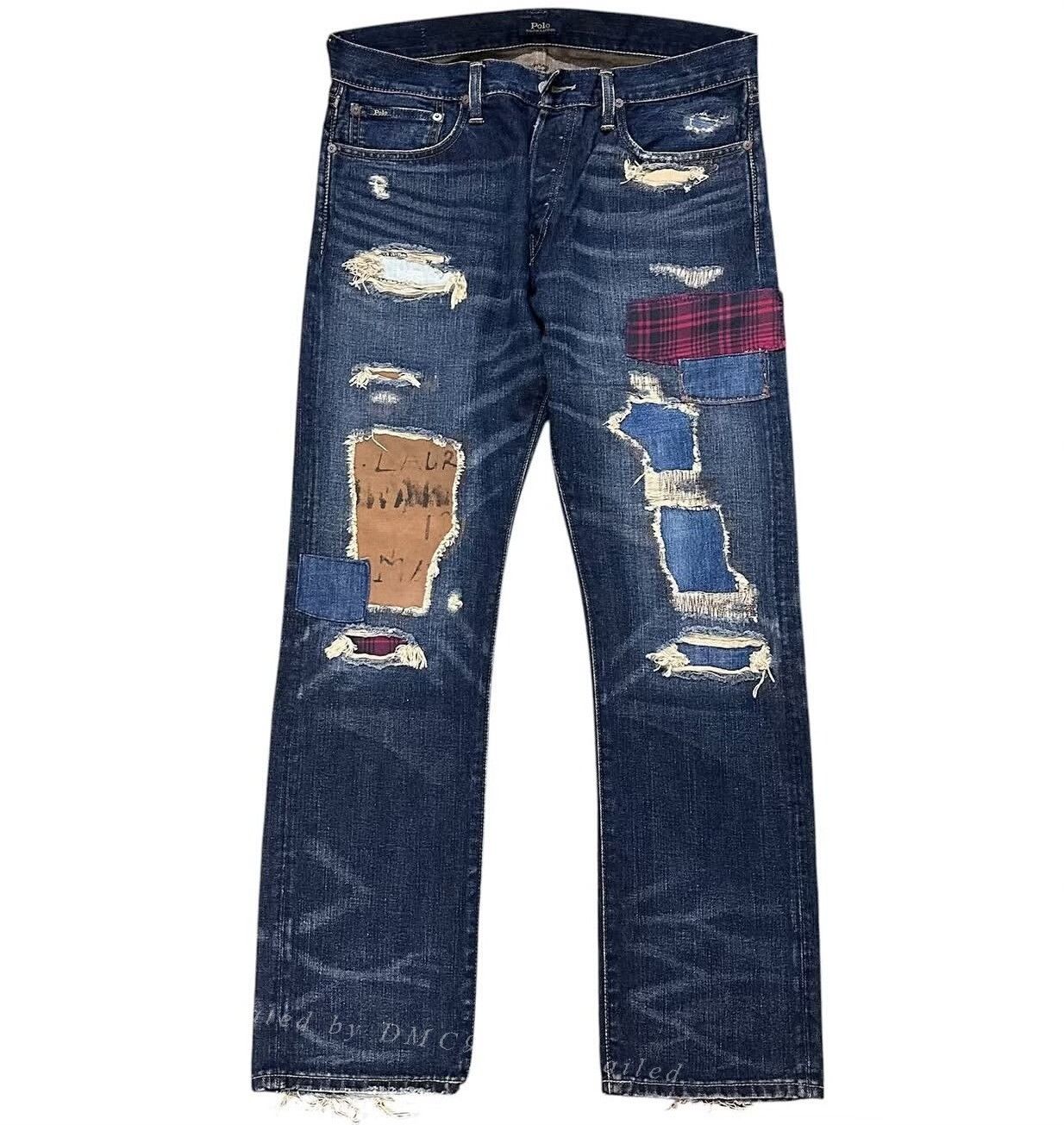 Vintage Vintage Polo Ralph Lauren Sullivan Slim Jeans Size US 36 / EU 52 - 1 Thumbnail