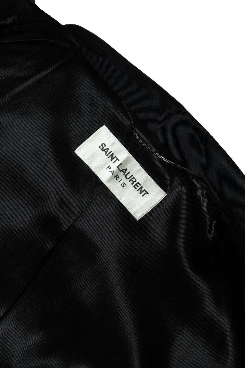 Saint Laurent Paris Saint Laurent, Military officer wool coat in black 2016 Size US L / EU 52-54 / 3 - 8 Thumbnail