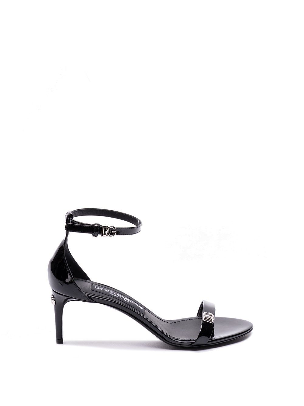 image of Dolce Gabbana Dolce&gabbana `dna` Sandals Size Eu 40 For Women in Nero