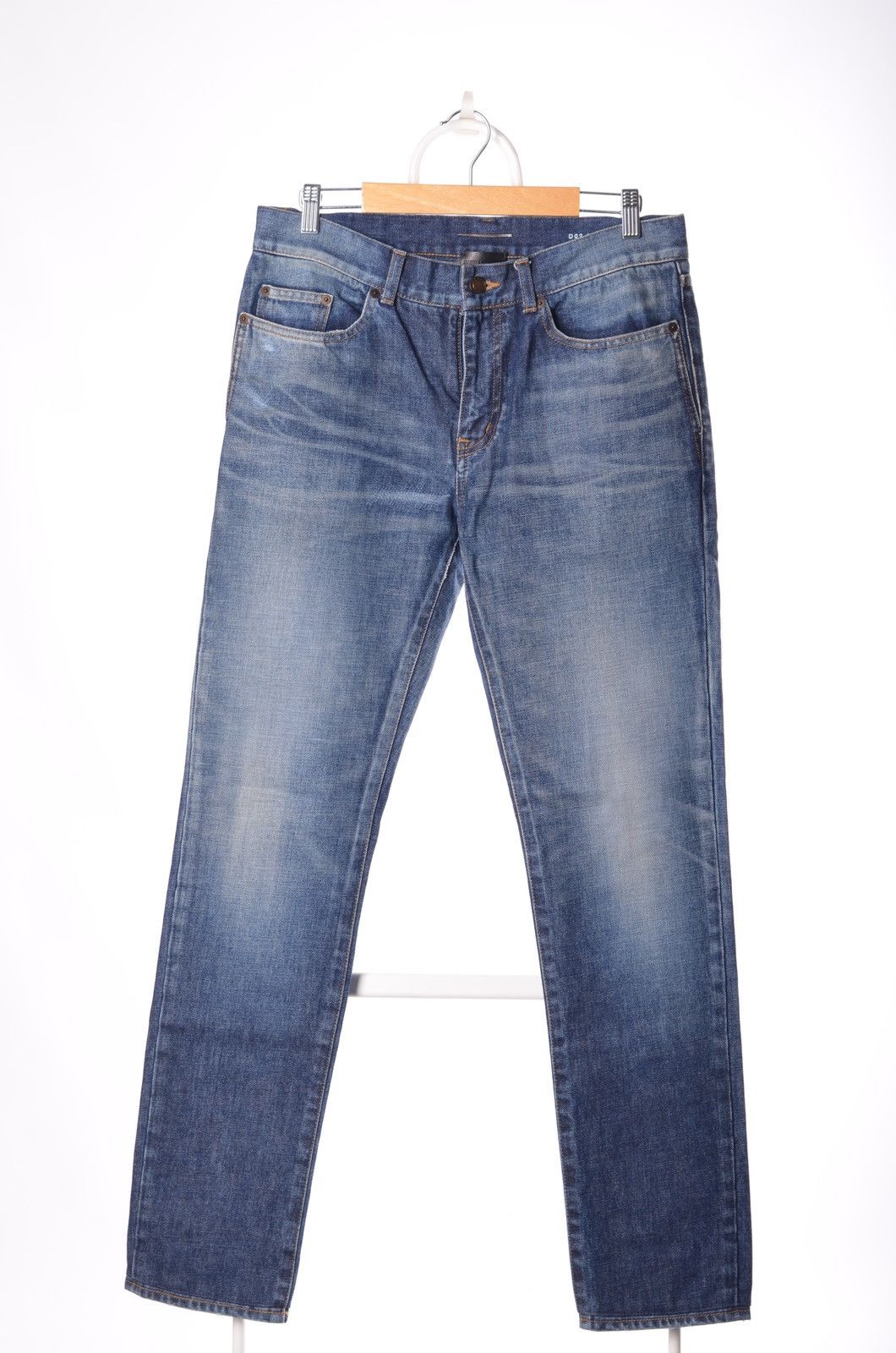 Hedi Slimane × Saint Laurent Paris Saint Laurent Hedi D02 M/SK-LW Denim Jeans sz31 Size US 31 - 3 Thumbnail