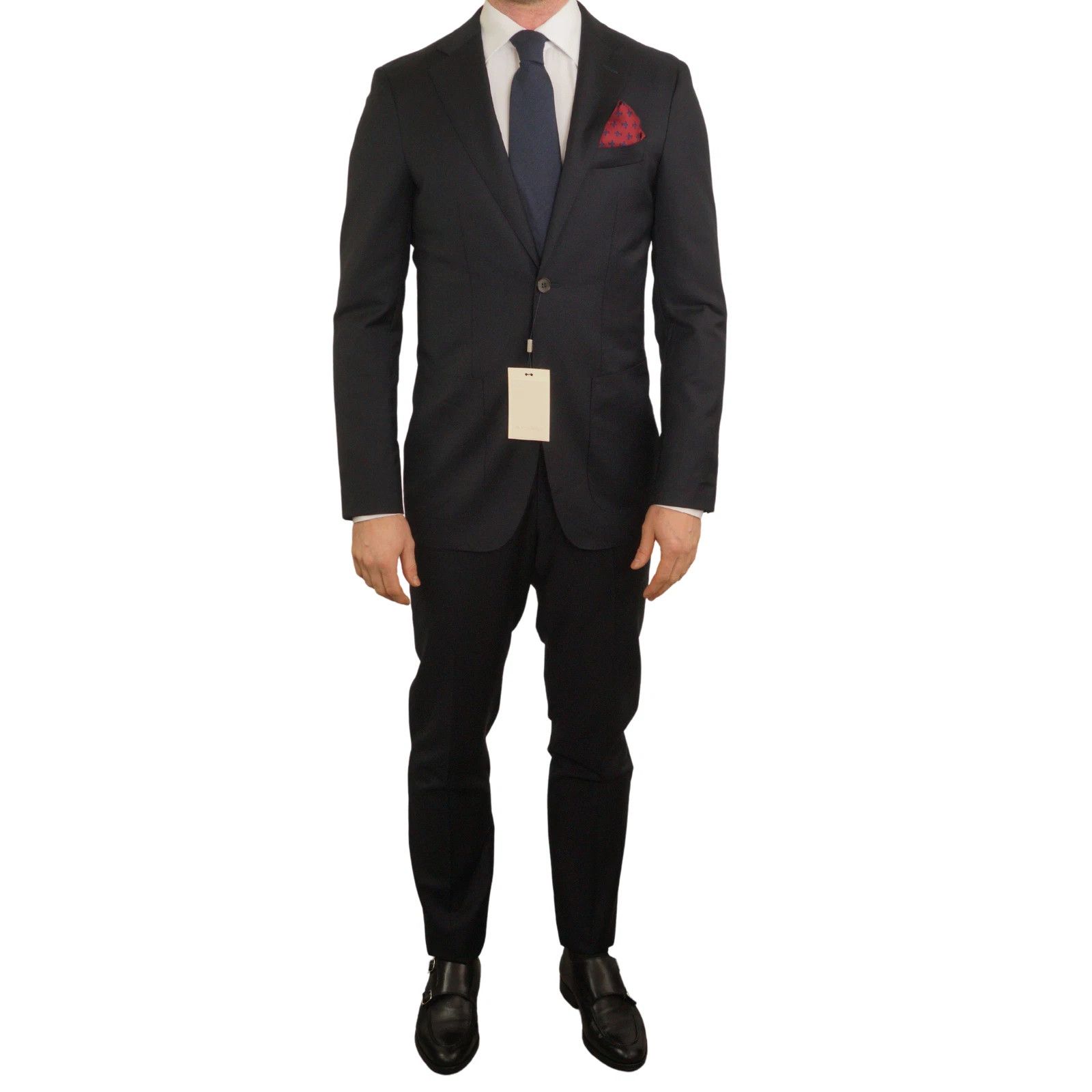 Suitsupply Men Suitsupply Suit Havana FL Blueline Vitale Barberis US54S Size 54R - 1 Thumbnail