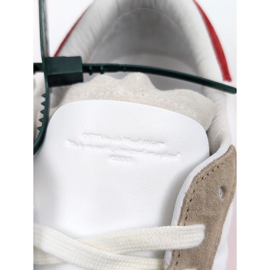 Off-White o1rshd1 New Low Vulcanized Sneakers in White/Beige Size US 8 / EU 41 - 9 Thumbnail