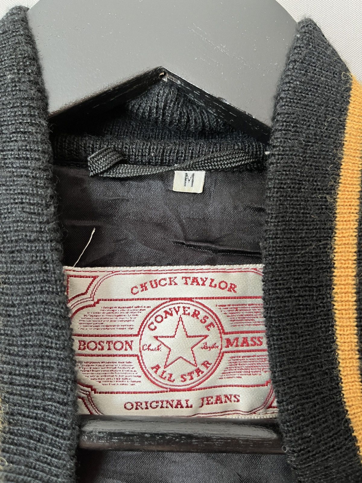 Converse Vintage CONVERSE Satin Varsity Baseball Bomber Jacket Size US M / EU 48-50 / 2 - 7 Thumbnail