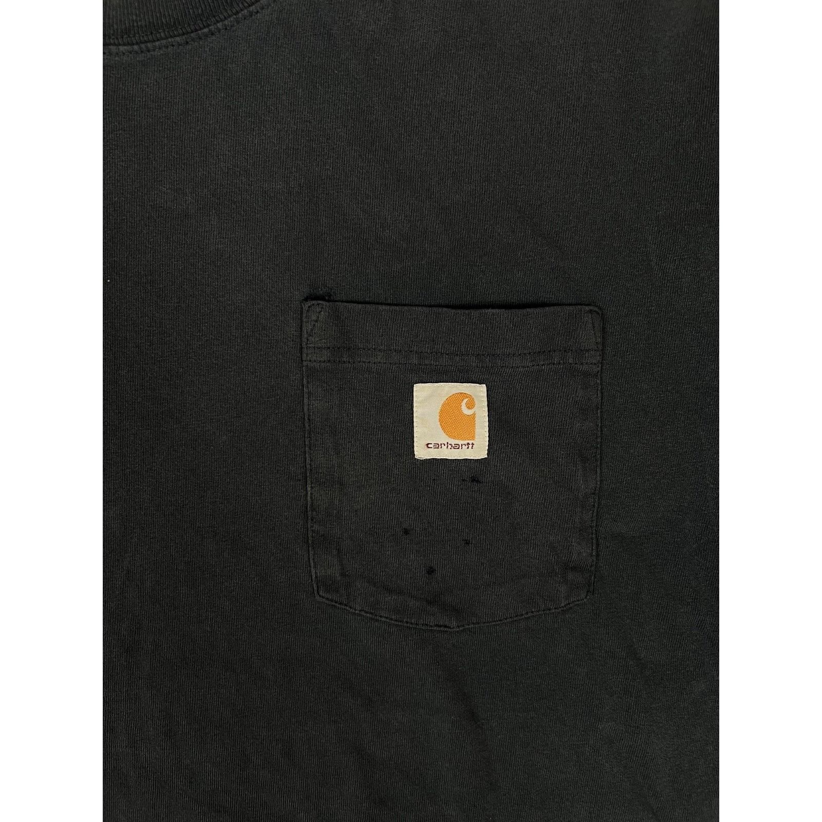 Carhartt Vintage Carhartt Blue Pocket Shirt Size XL Faded Grunge Dis Size US XL / EU 56 / 4 - 2 Thumbnail