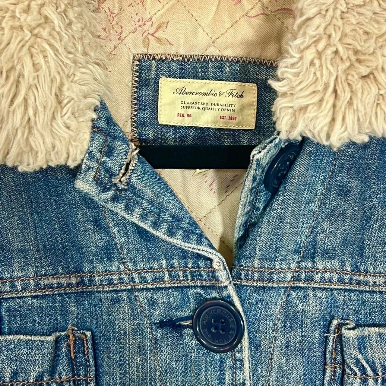 Abercrombie & Fitch Vintage Abercrombie & Fitch Denim Jacket Size S / US 4 / IT 40 - 2 Thumbnail