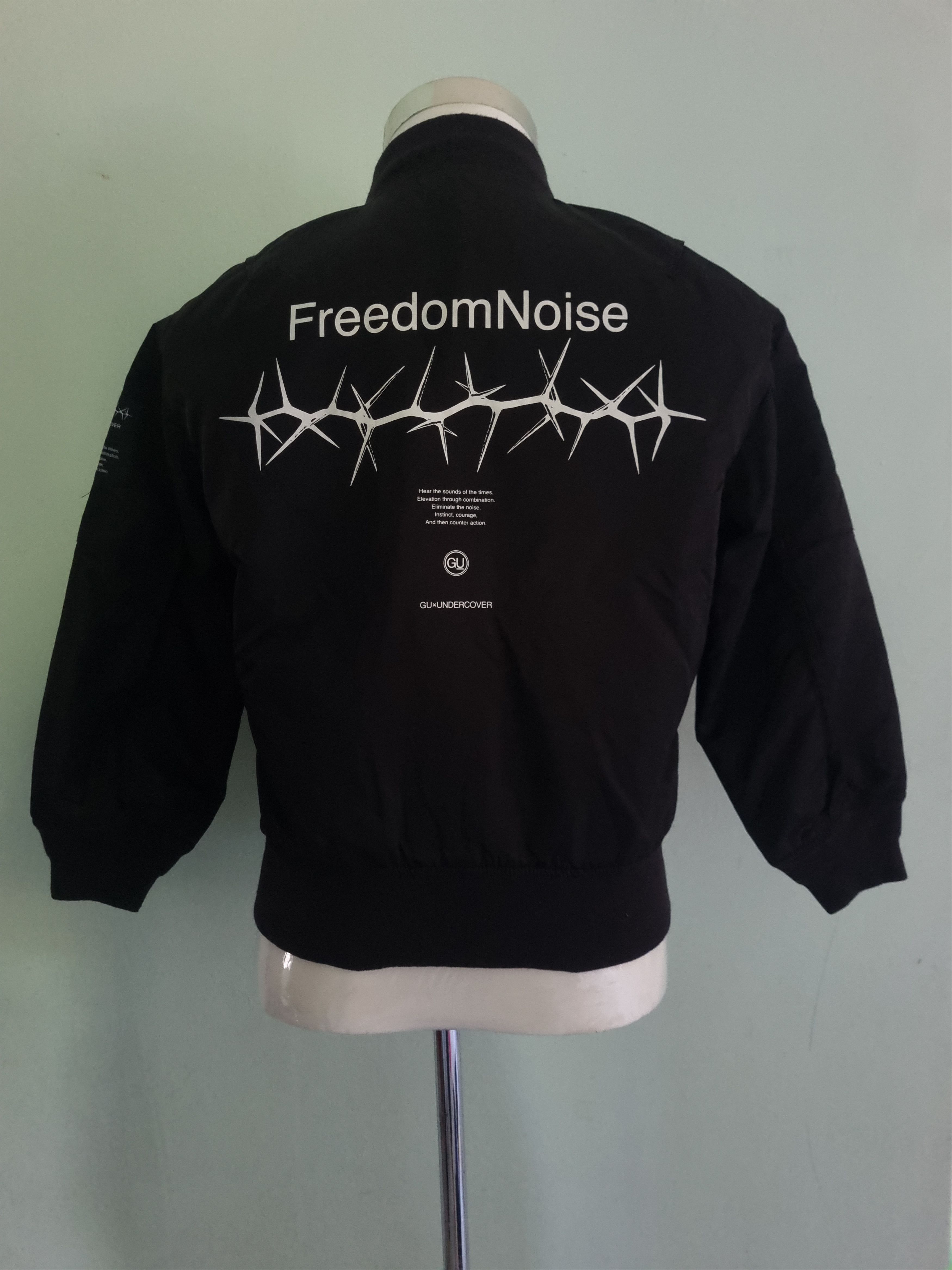 GU UNDERCOVER FREEDOM NOISE MA-1 ジャケット M Japanese Brand × Jun Takahashi × Undercover Undercover