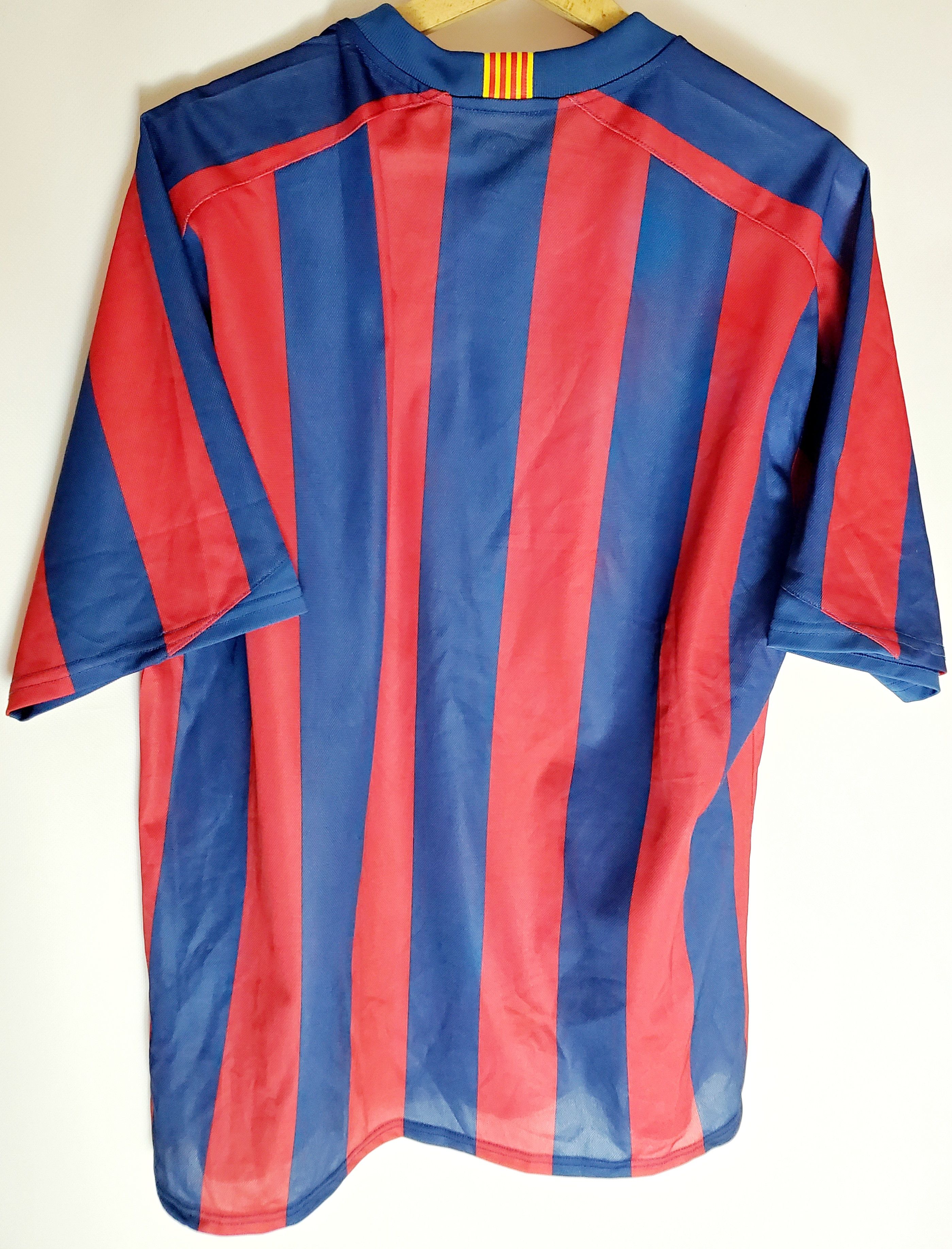 Nike Vintage Nike Barcelona 2005-06 Away jersey new condition Xl Size US XL / EU 56 / 4 - 6 Thumbnail