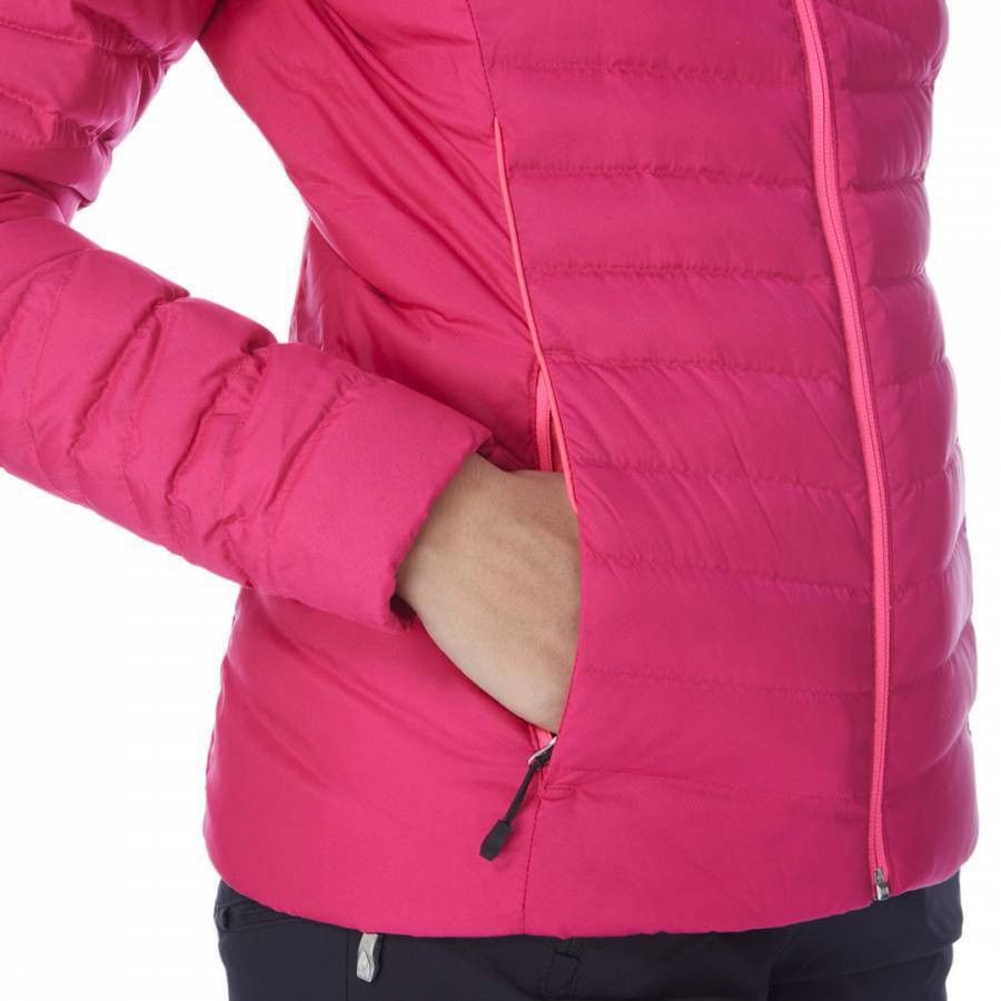 Spyder Spyder Pink Timeless Down Hooded Windproof Ski Jacket Size XS / US 0-2 / IT 36-38 - 5 Thumbnail