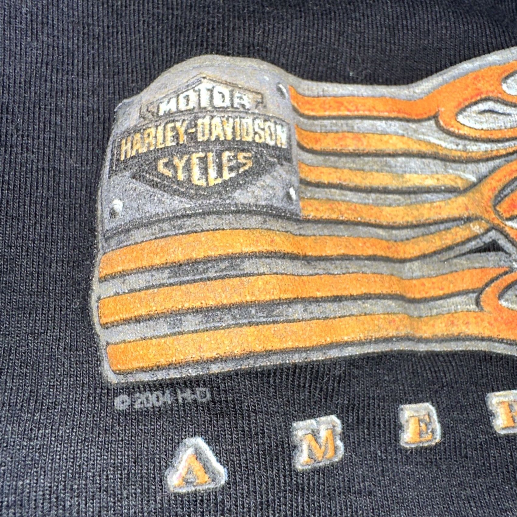 Harley Davidson VINTAGE Harley-Davidson Muscle Tank Top Shirt Men XL Black 2004 Size US XL / EU 56 / 4 - 5 Thumbnail