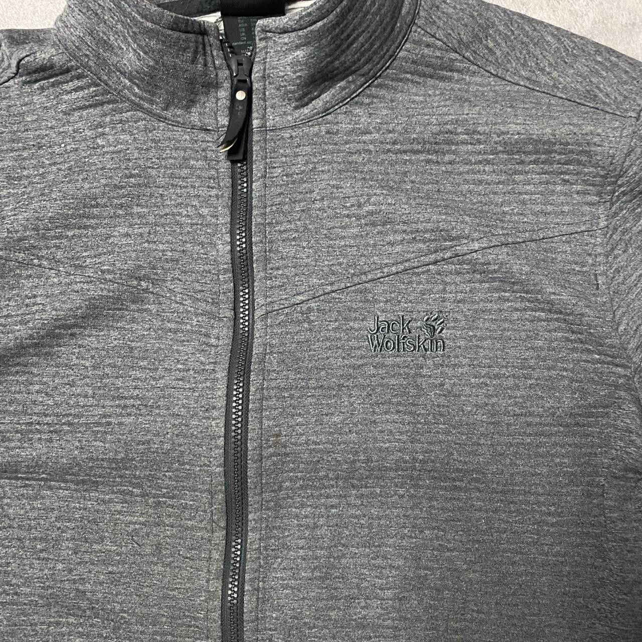Jack Wolfskin Grey Jack Wolfskin zip up fleece #outdoor Size US XXL / EU 58 / 5 - 2 Thumbnail