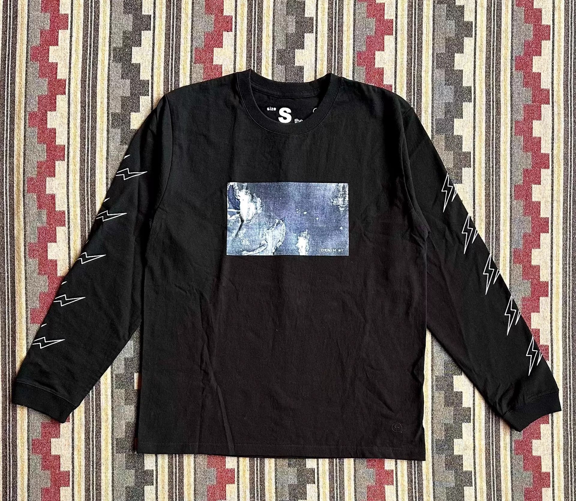 Other Denim by Vanquish & Fragment Lightning Bolt LS Crewneck Tee S Size US S / EU 44-46 / 1 - 1 Thumbnail