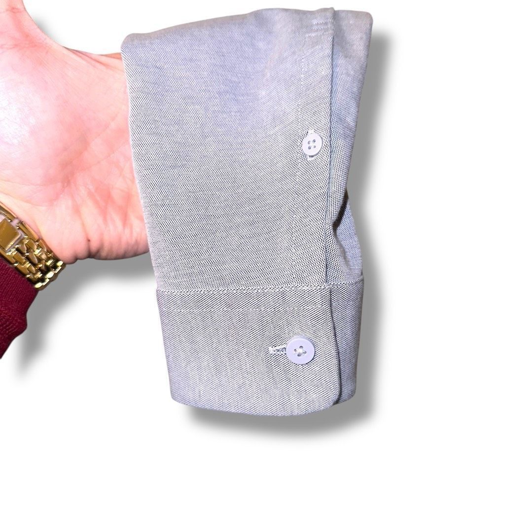 Lululemon Blue Lululemon Commission Pocketed Long-Sleeve Button Up Shi Size US L / EU 52-54 / 3 - 5 Thumbnail