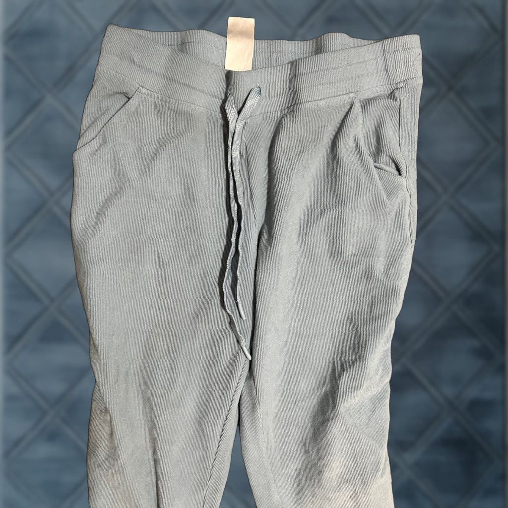 Vintage MARC NEW YORK Sweatpants Women's M Blue ElasticWaist Drawstring Casual Pants Regular Fit Size 32" / US 10 / IT 46 - 1 Thumbnail