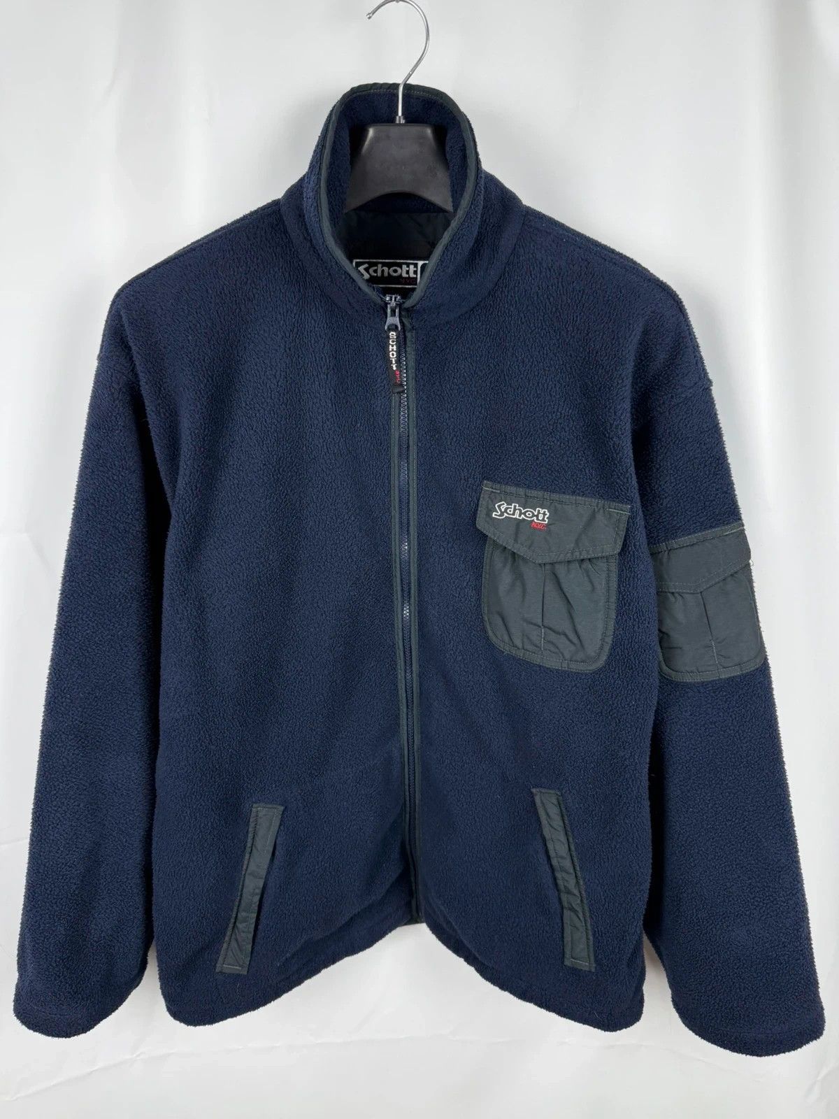 Schott Schott Nyc Vintage Fleece Jacket Men size M Size US M / EU 48-50 / 2 - 1 Thumbnail