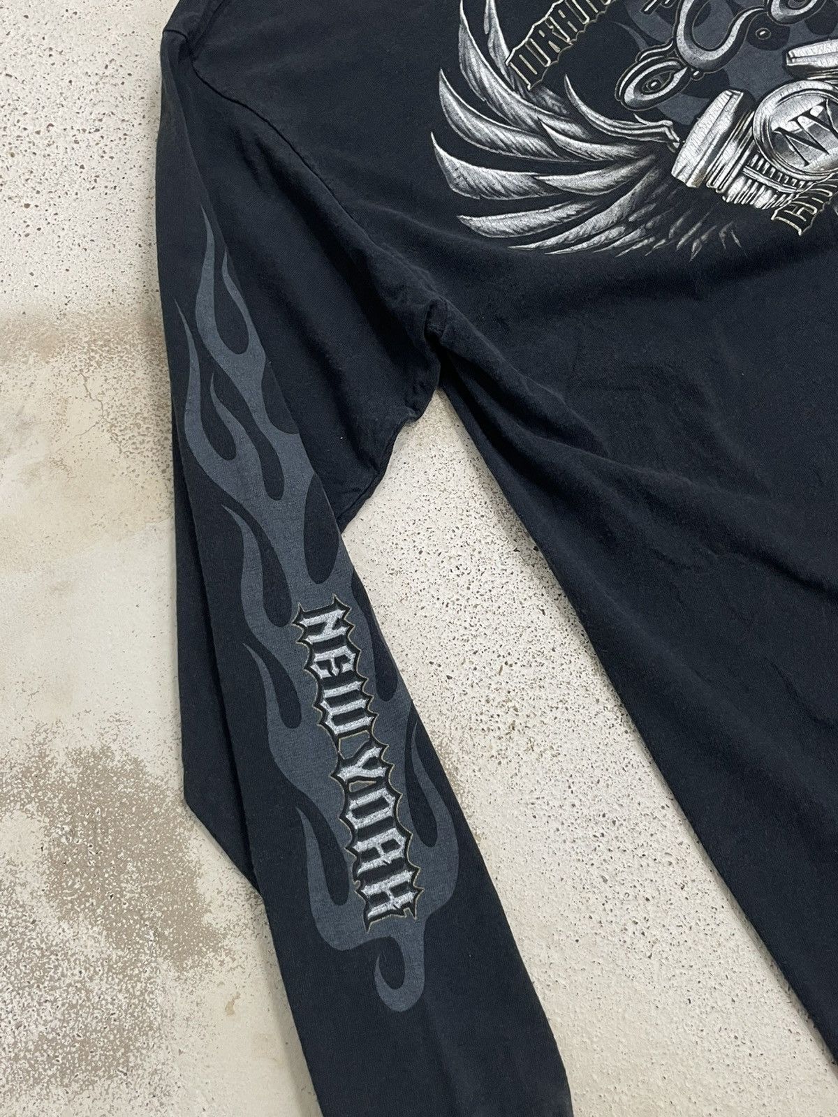 Harley Davidson Faded Vintage Orange County Choppers Old School New Rules Size US L / EU 52-54 / 3 - 6 Thumbnail