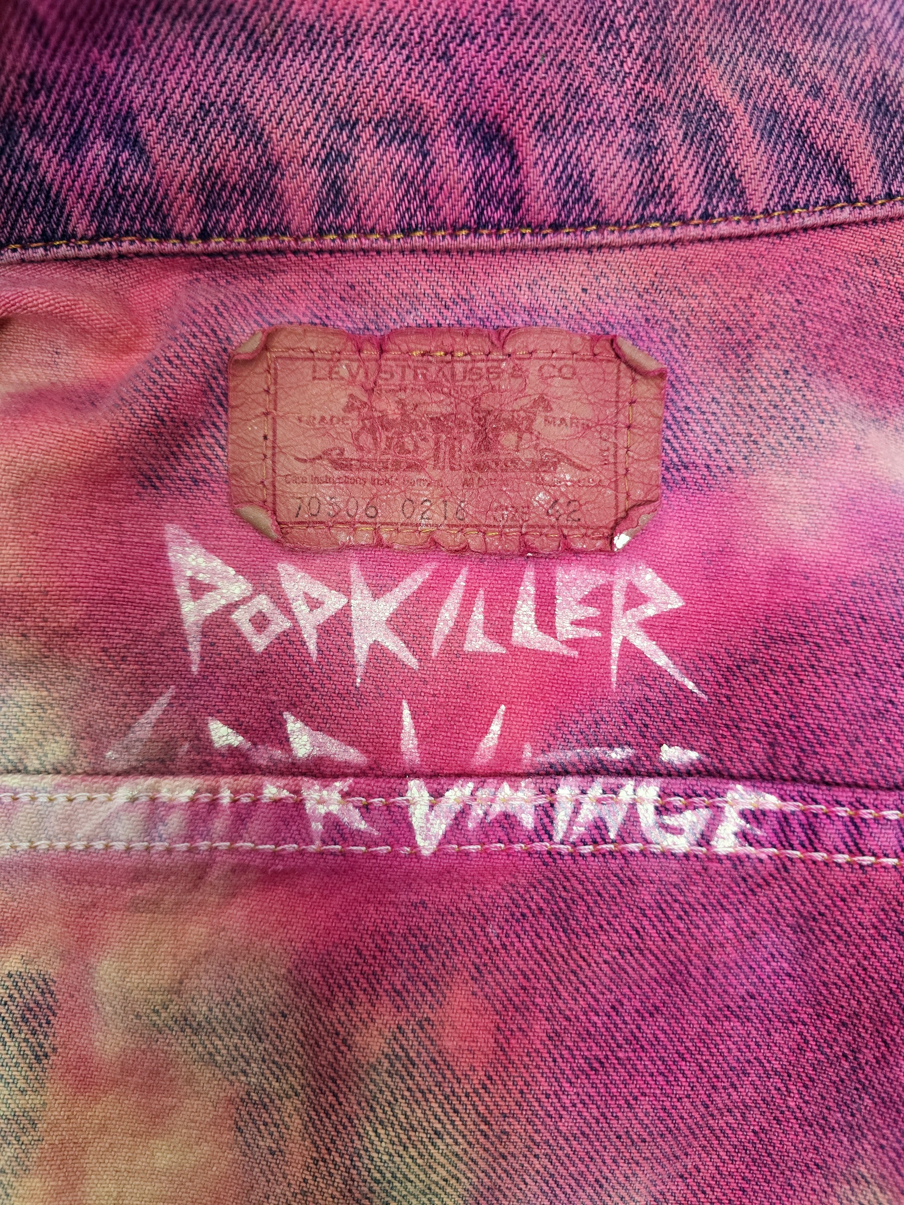Levi's × Levi's Vintage Clothing Vintage Levi's Tie-Dye Studded Denim Jacket - Made in USA Size L / US 10 / IT 46 - 18 Thumbnail