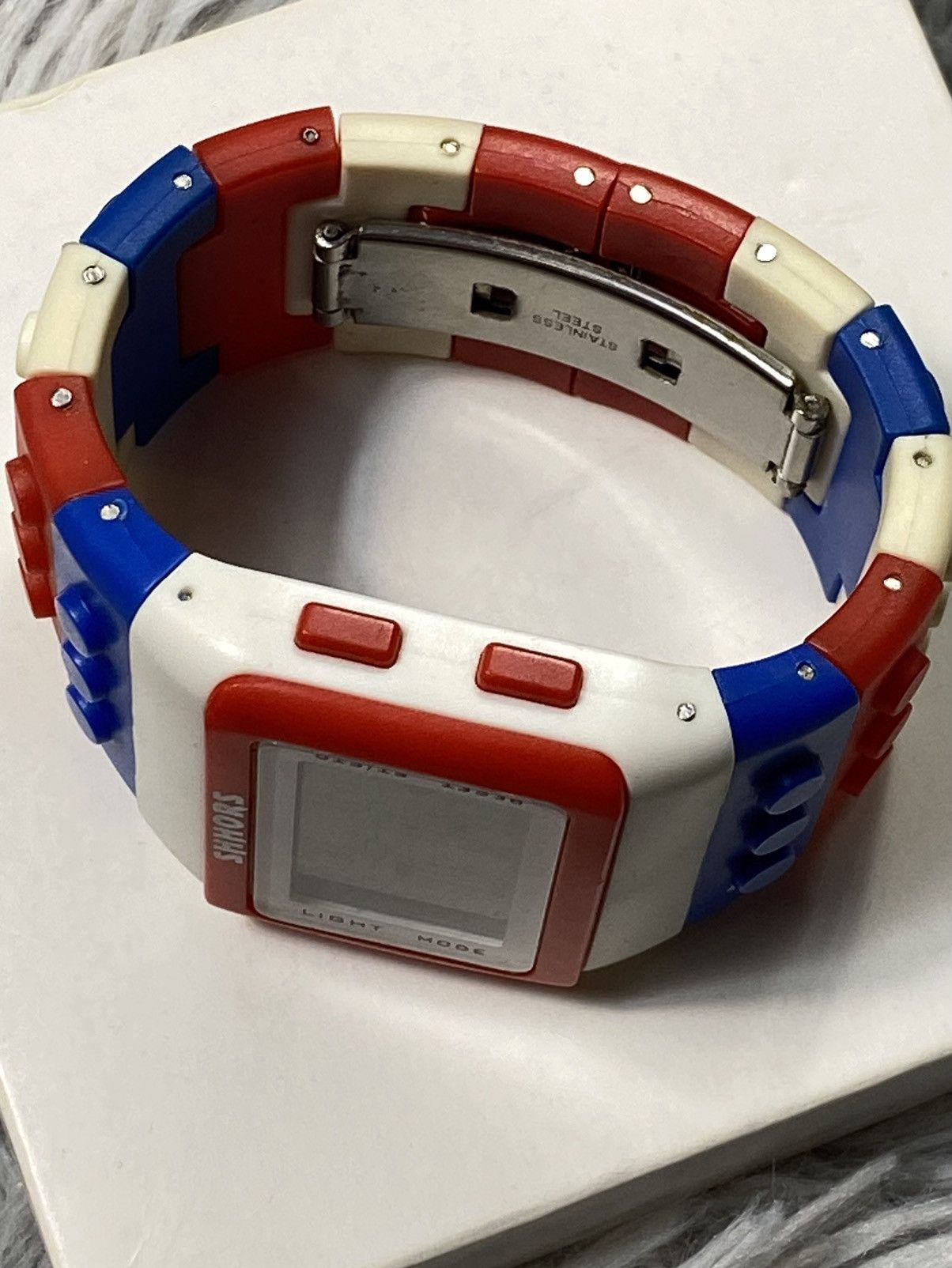 LEGO SHHORS Digital Watch Retro Lego Style | Japanese Brand Size ONE SIZE - 8 Thumbnail