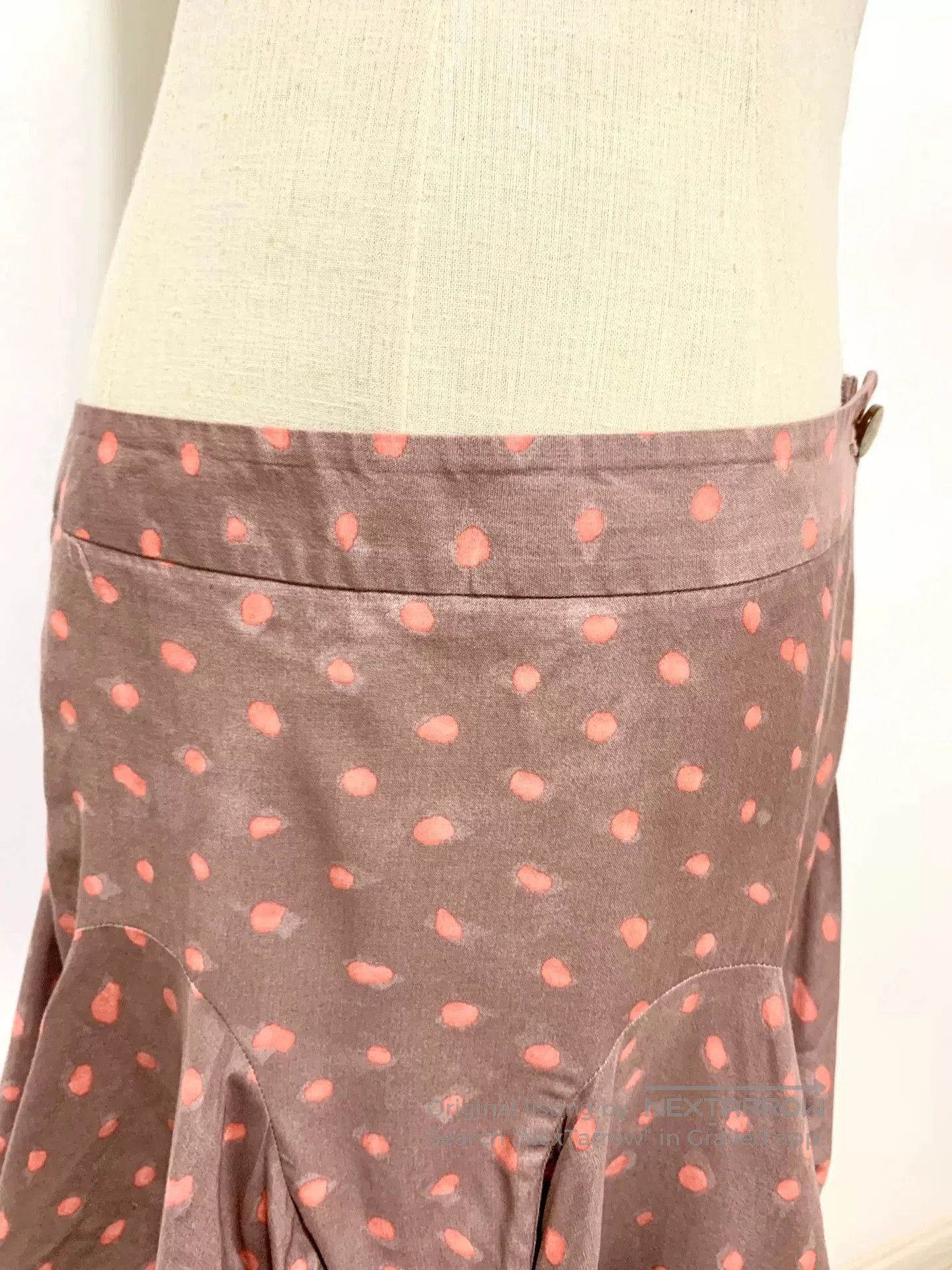 Vivienne Westwood vivienne westwood orange polka dot skirt. Size 41" - 4 Thumbnail