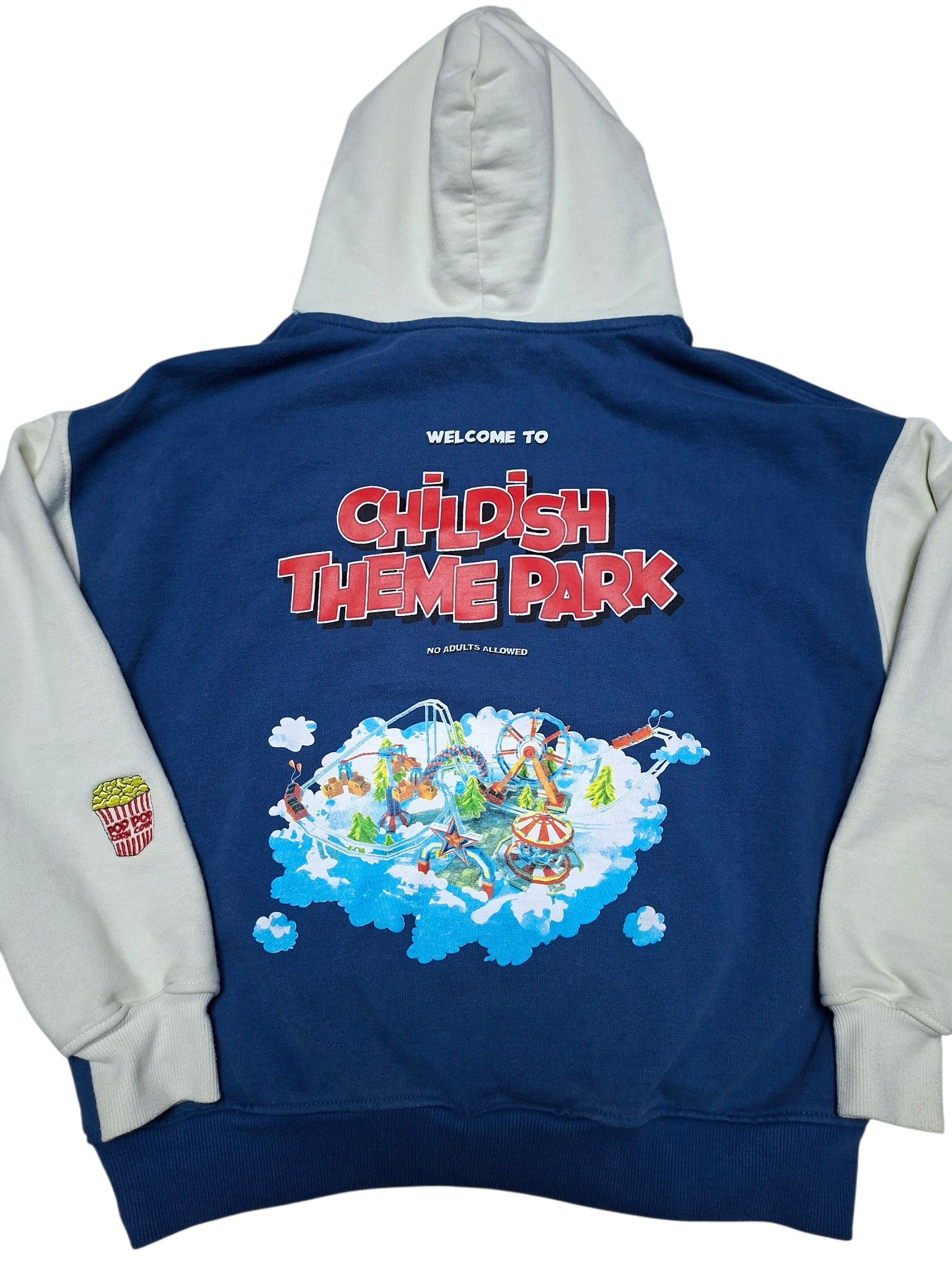 CHILDS CHILDISH VINTAGE SK8 STREETWEAR HOODIE Size US XS / EU 42 / 0 - 4 Thumbnail