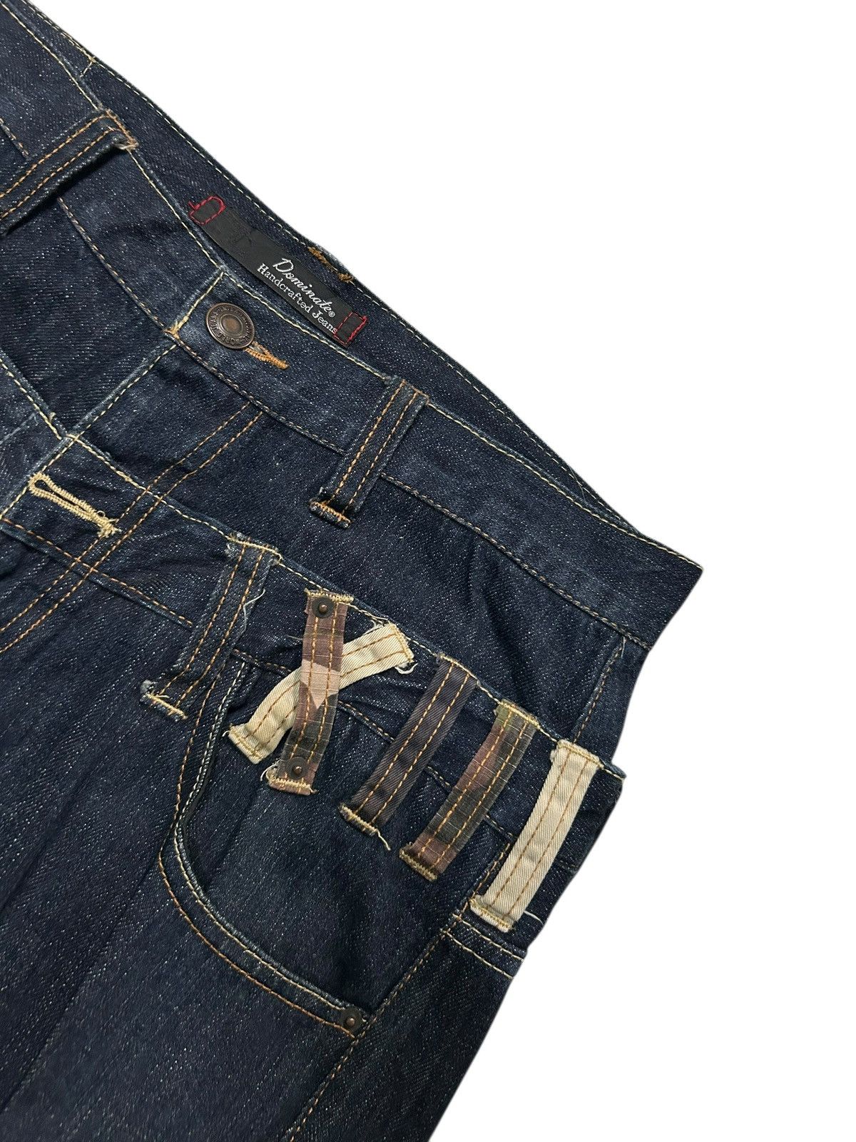 Japanese Brand × Kapital × Vintage Double Waist Dominate Japanese Punk Style Denim Jeans Size US 32 / EU 48 - 10 Thumbnail
