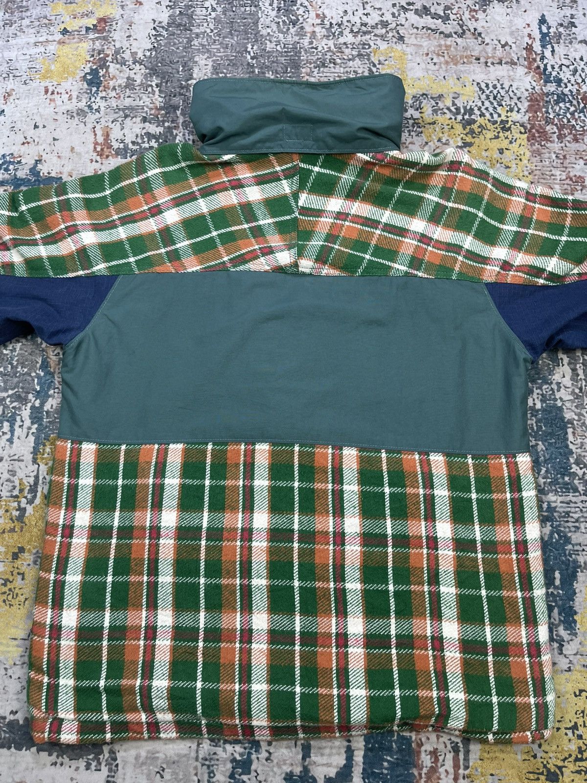 Manastash Manastash Hemp Fibre Green Plaid Jacket Size US M / EU 48-50 / 2 - 2 Thumbnail